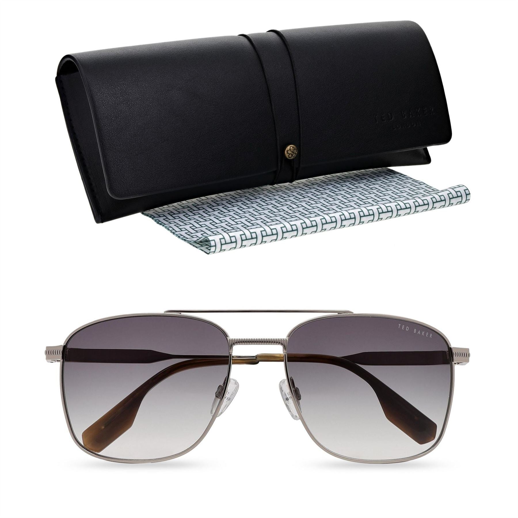 Ted Baker Bak Chase Rectangle Sunglasses