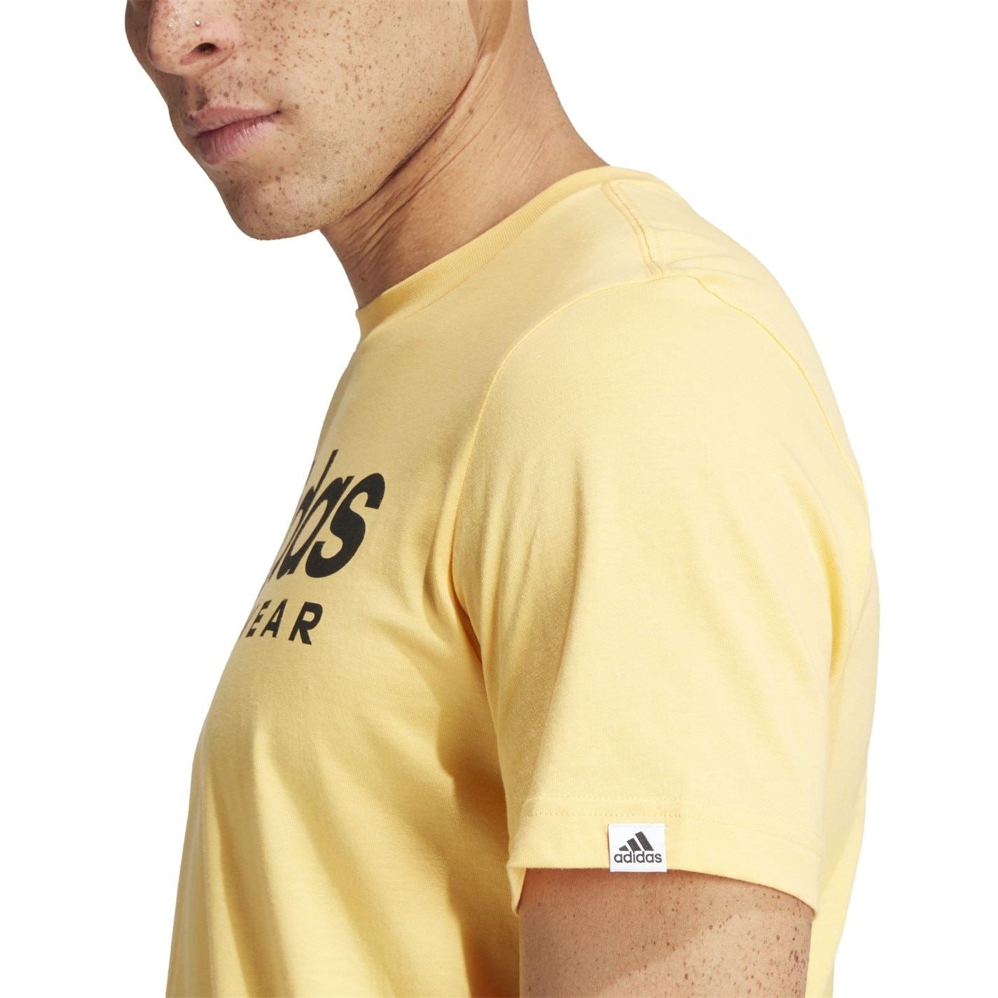 adidas Mens Essentials Single Jersey Logo T-Shirt