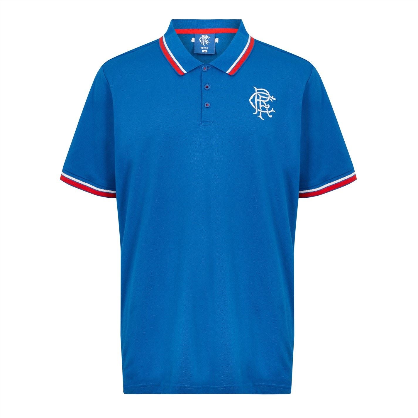 Castore Rangers Pique Polo Shirt Adults