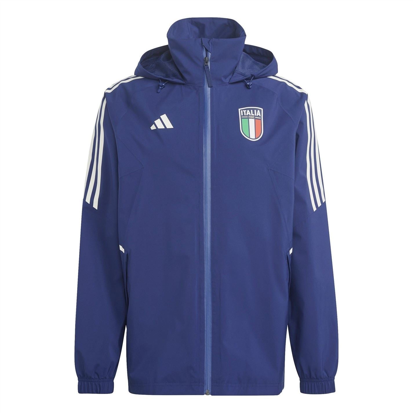 adidas Figc Hooded Windbreaker Jacket