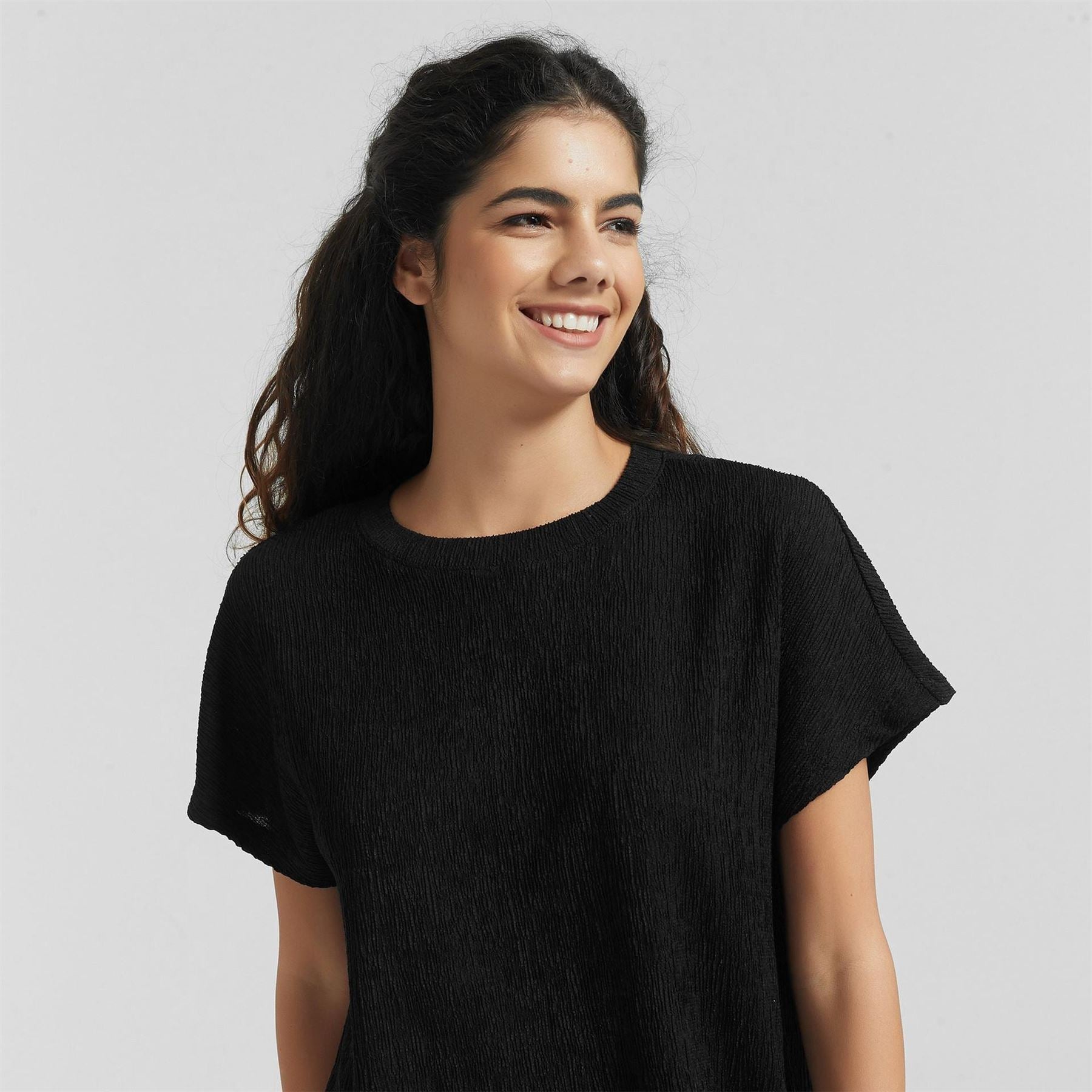Be You Crew Neck Short Sleeve T-Shirt Coord Pants Set