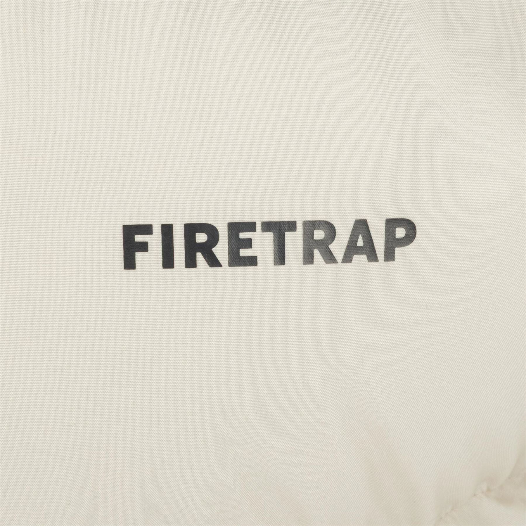 Firetrap Full Zip Funnel Neck Long Sleeve Puffer Jacket