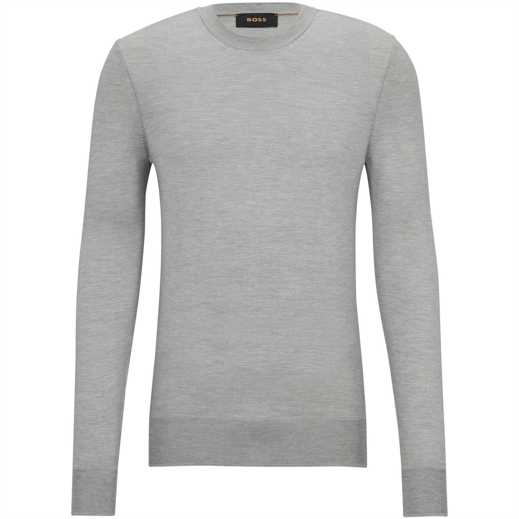 Boss Crew Neck Long Sleeve Regular Fit Sweater