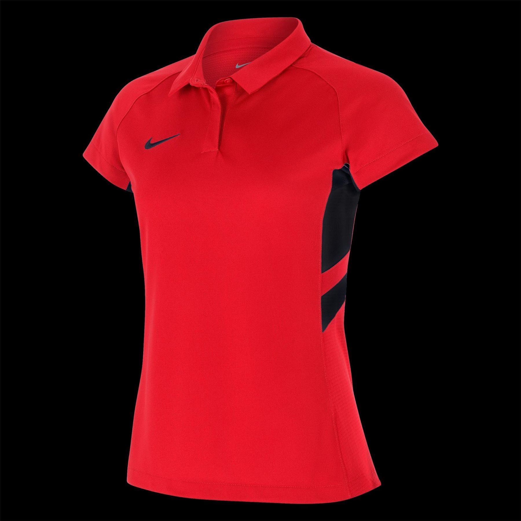 Nike Collared Neck Raglan Short Sleeve Polo Shirt