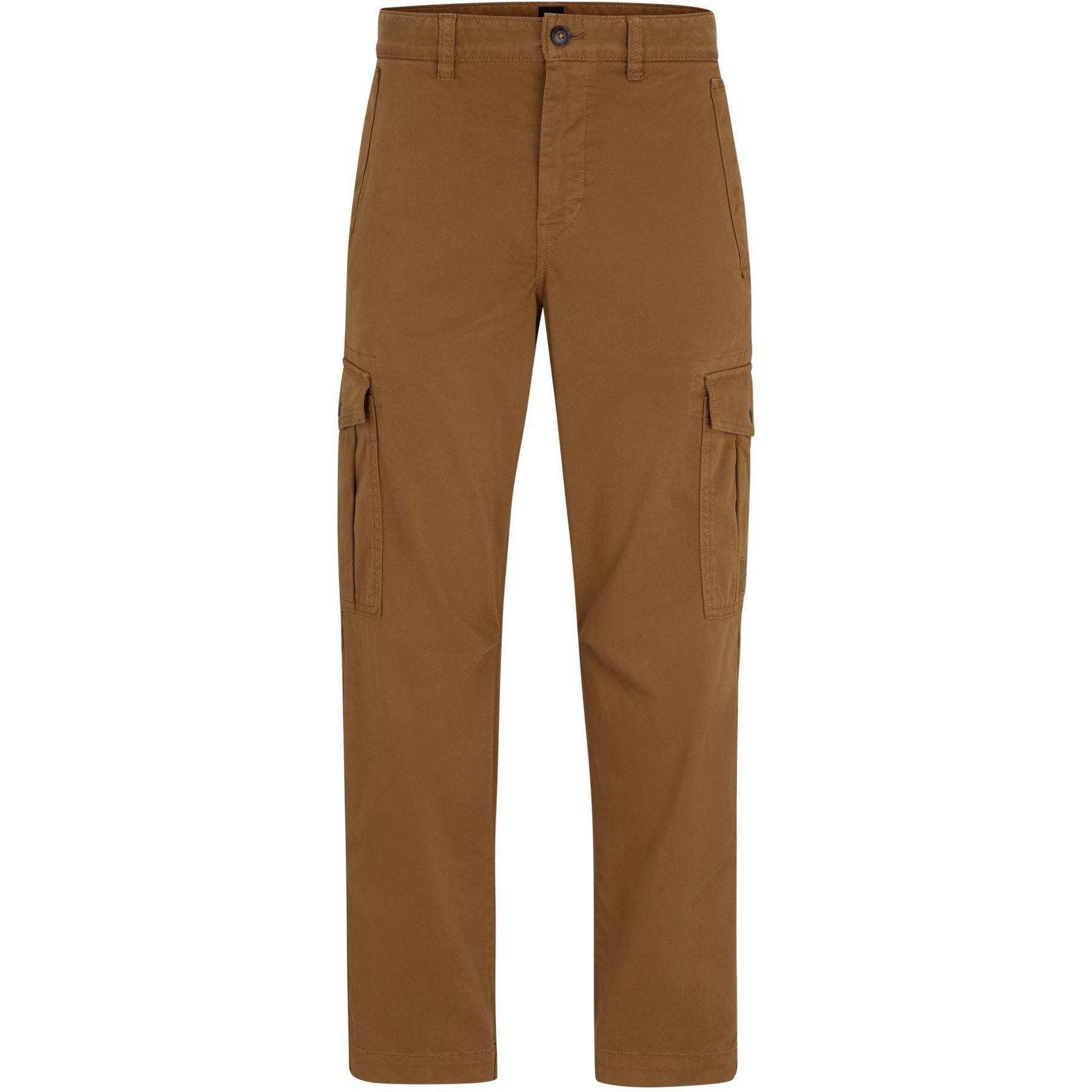Boss Sisla Solid Patterned Straight Cargo Pants