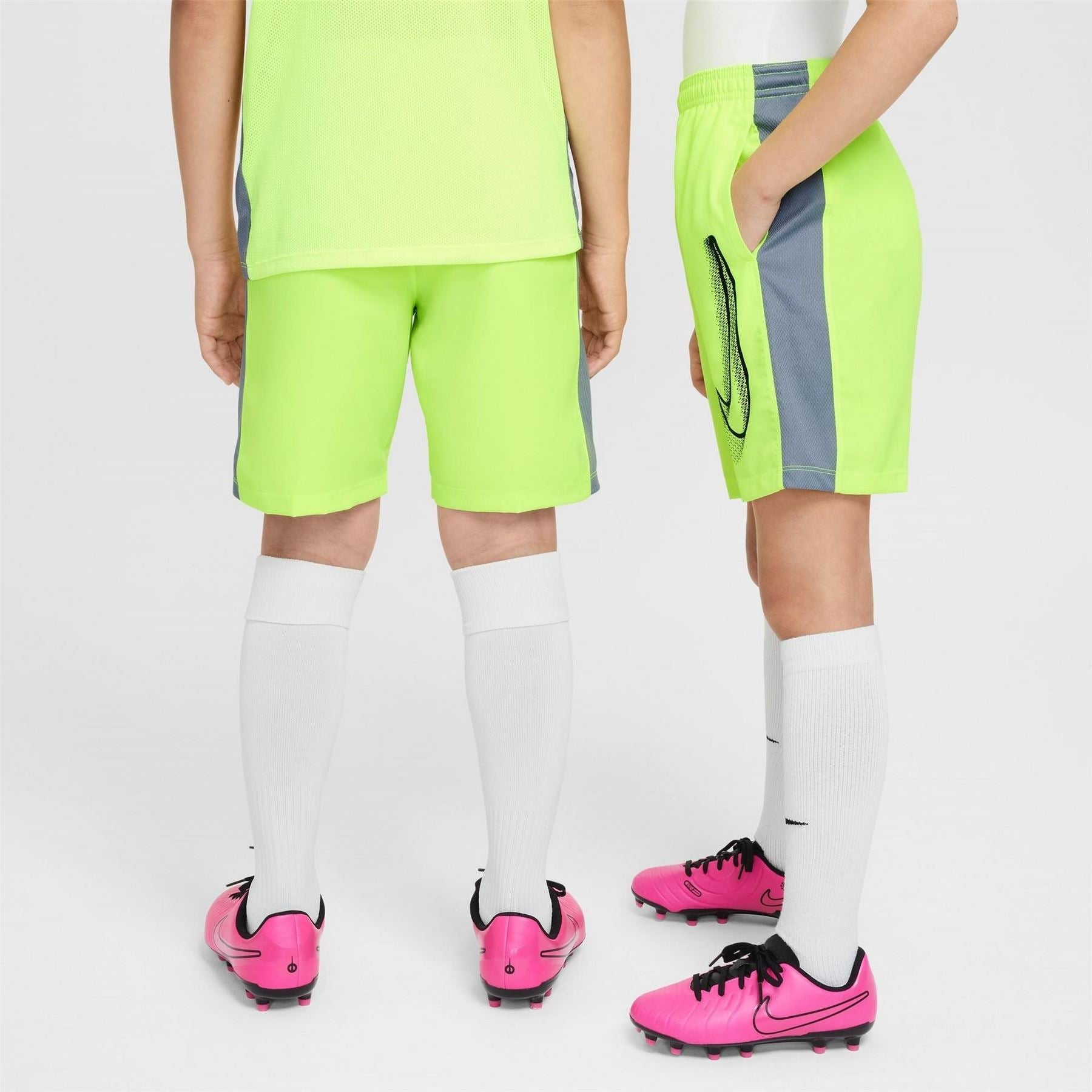 Nike Dri Fit Academy Big Kids Graphic Football Shorts