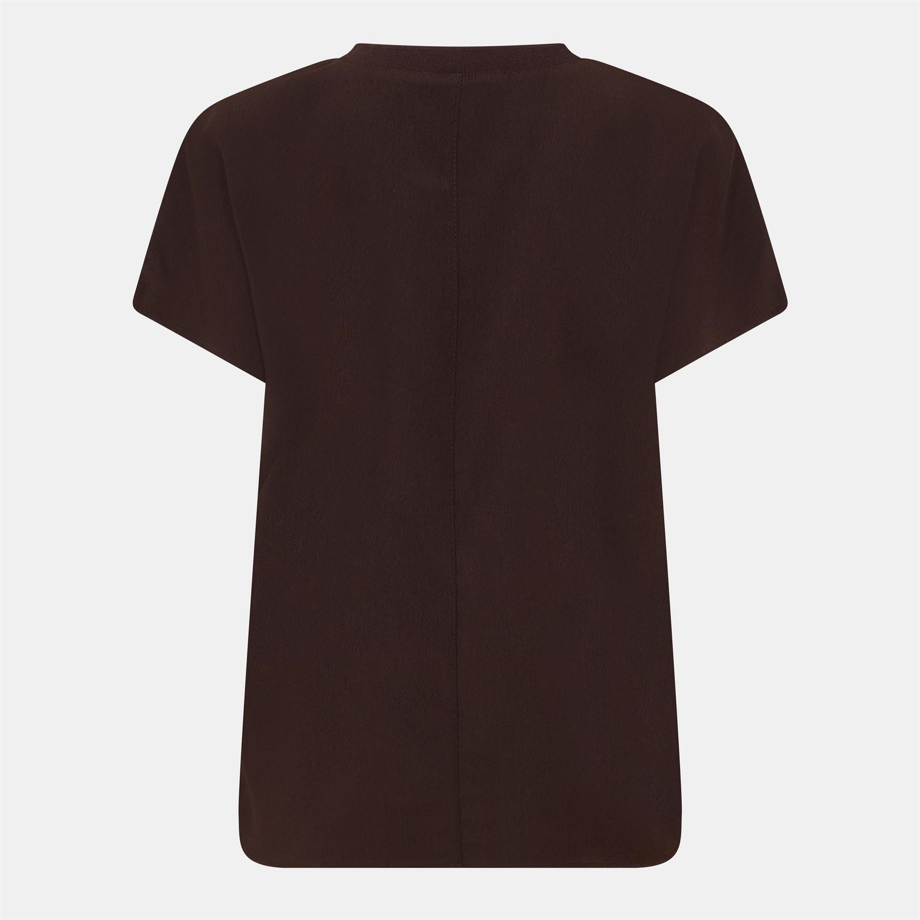 French Connection Crepe Crew Neck Regular Fit T-Shirt