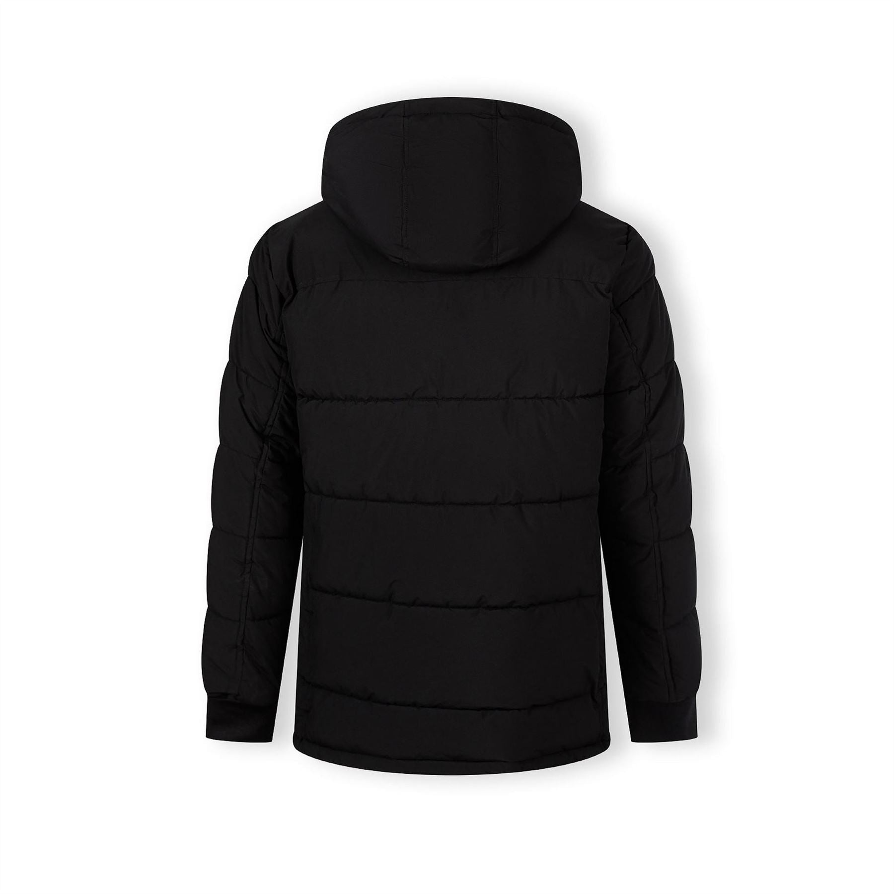 Minoti Men Long Parka With Fleece Lining Black