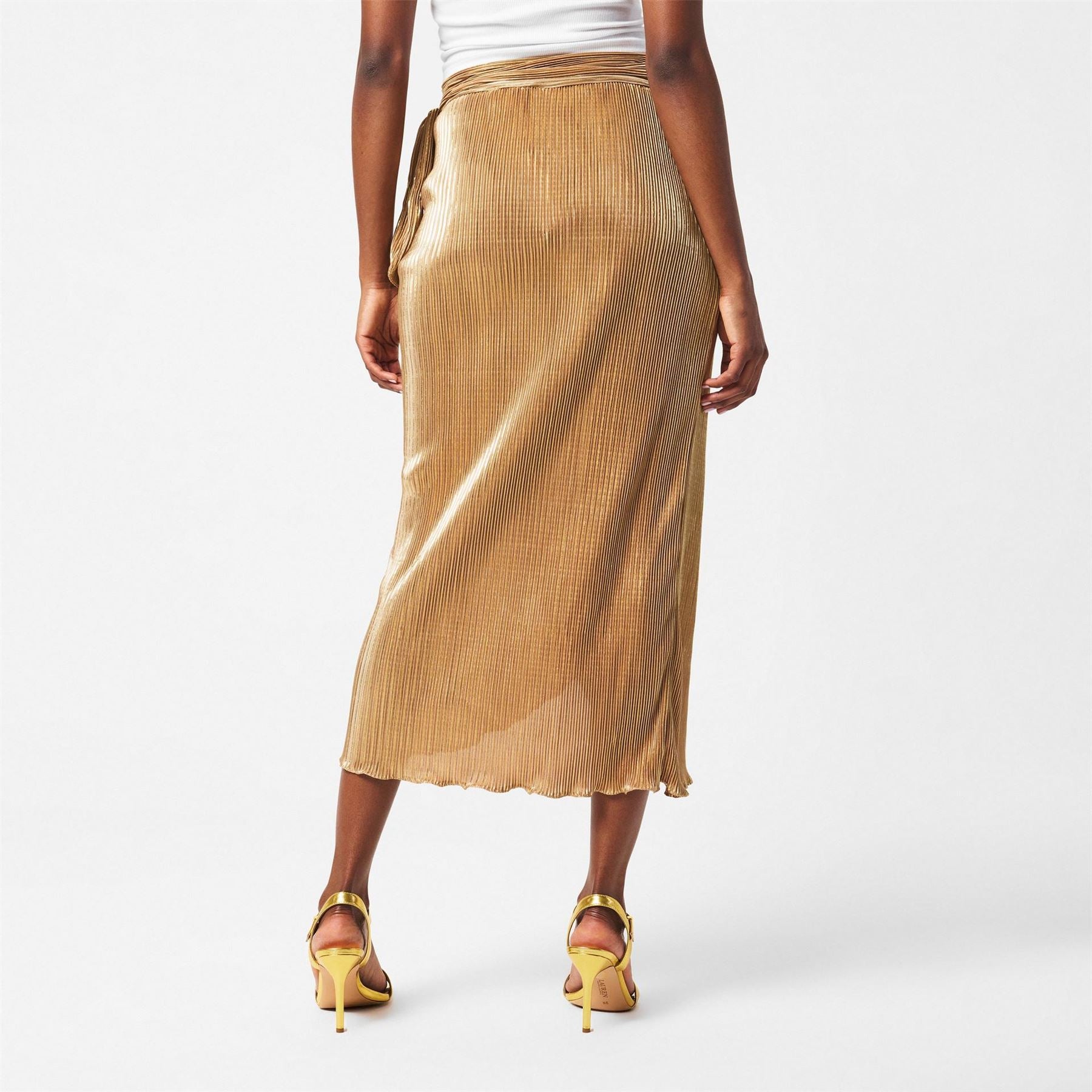 Never Fully Dressed Plisse Jaspre Skirt