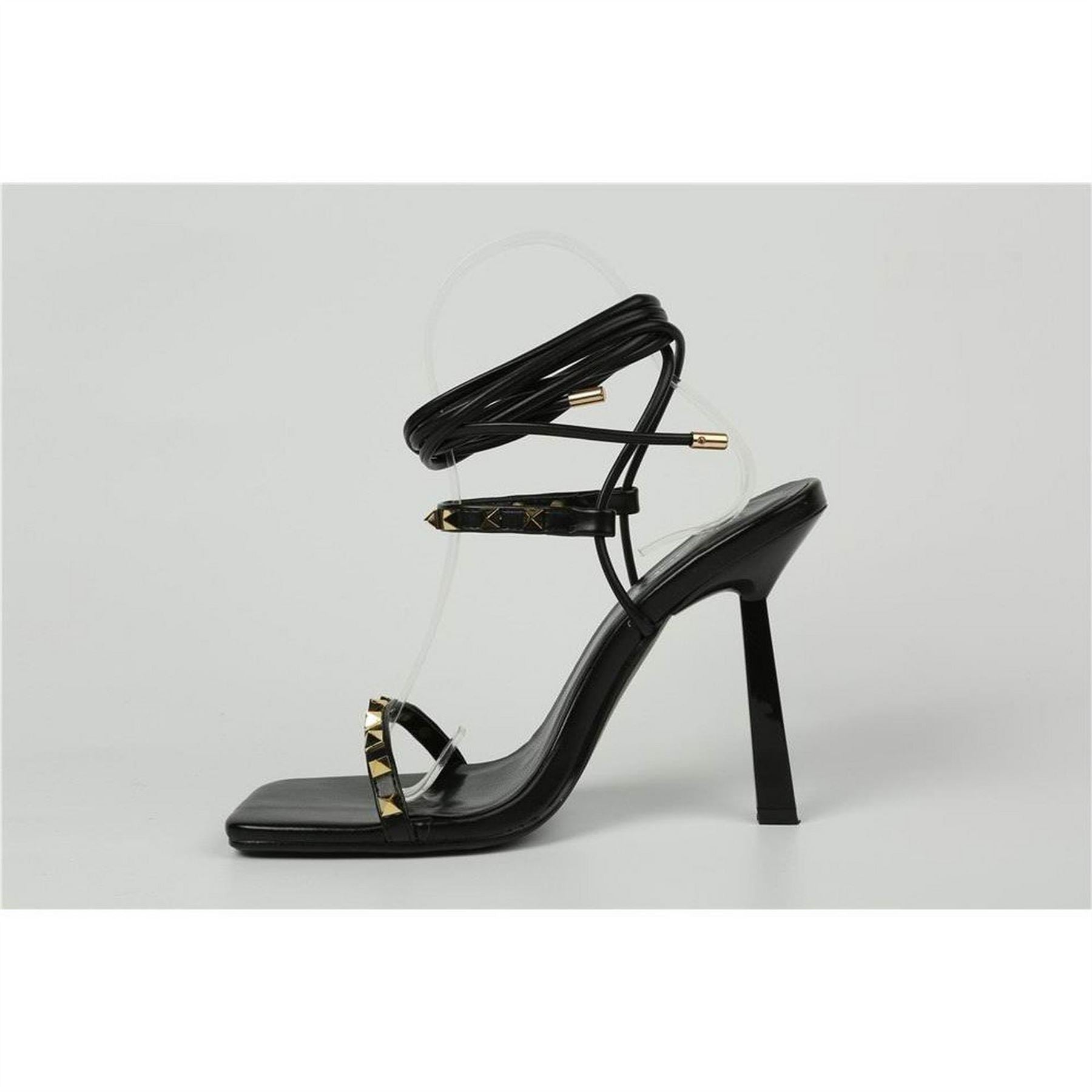 Retro Gladiator Stiletto Heel Open Toe Sandals