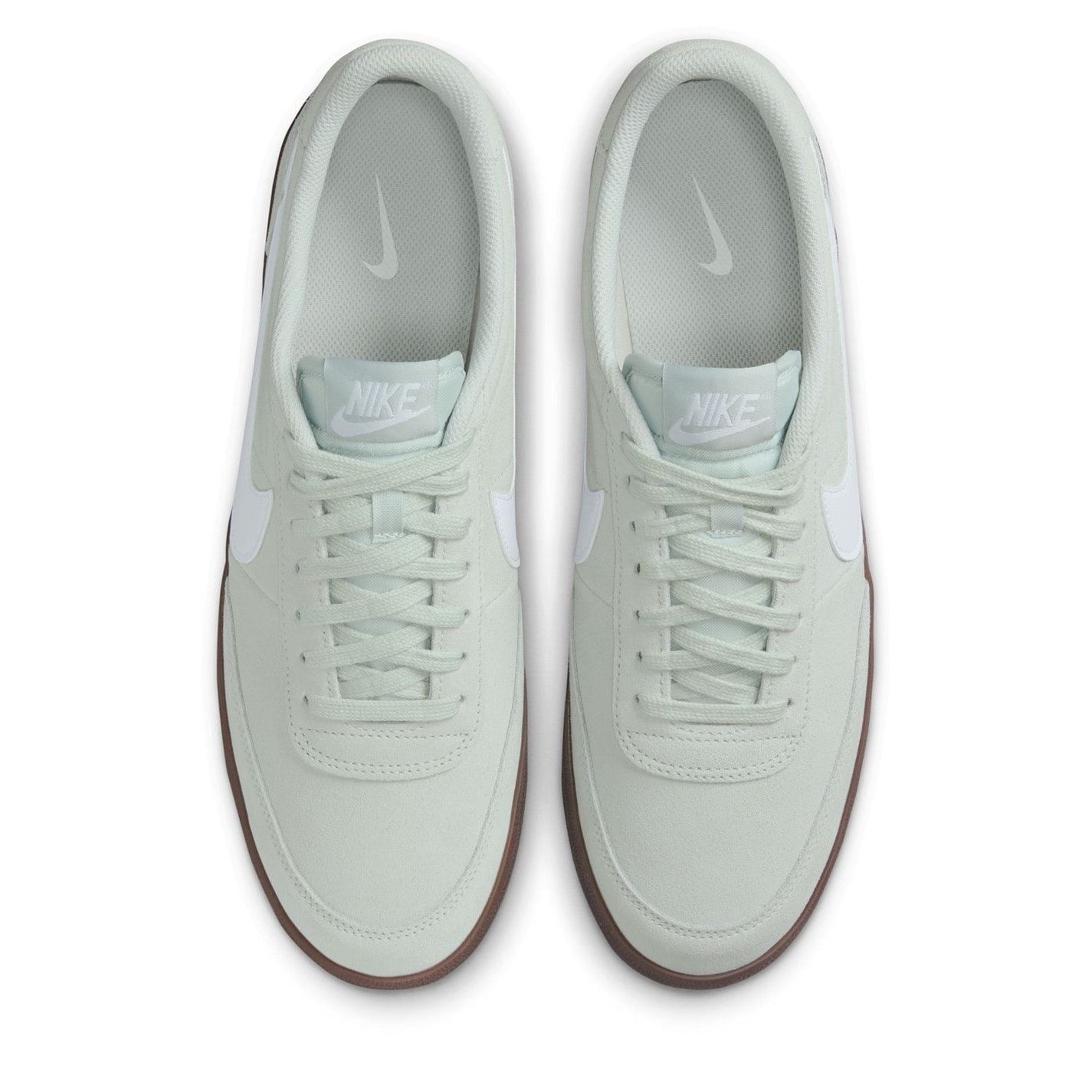 Nike Leather Low Top Flat Heel Sneakers