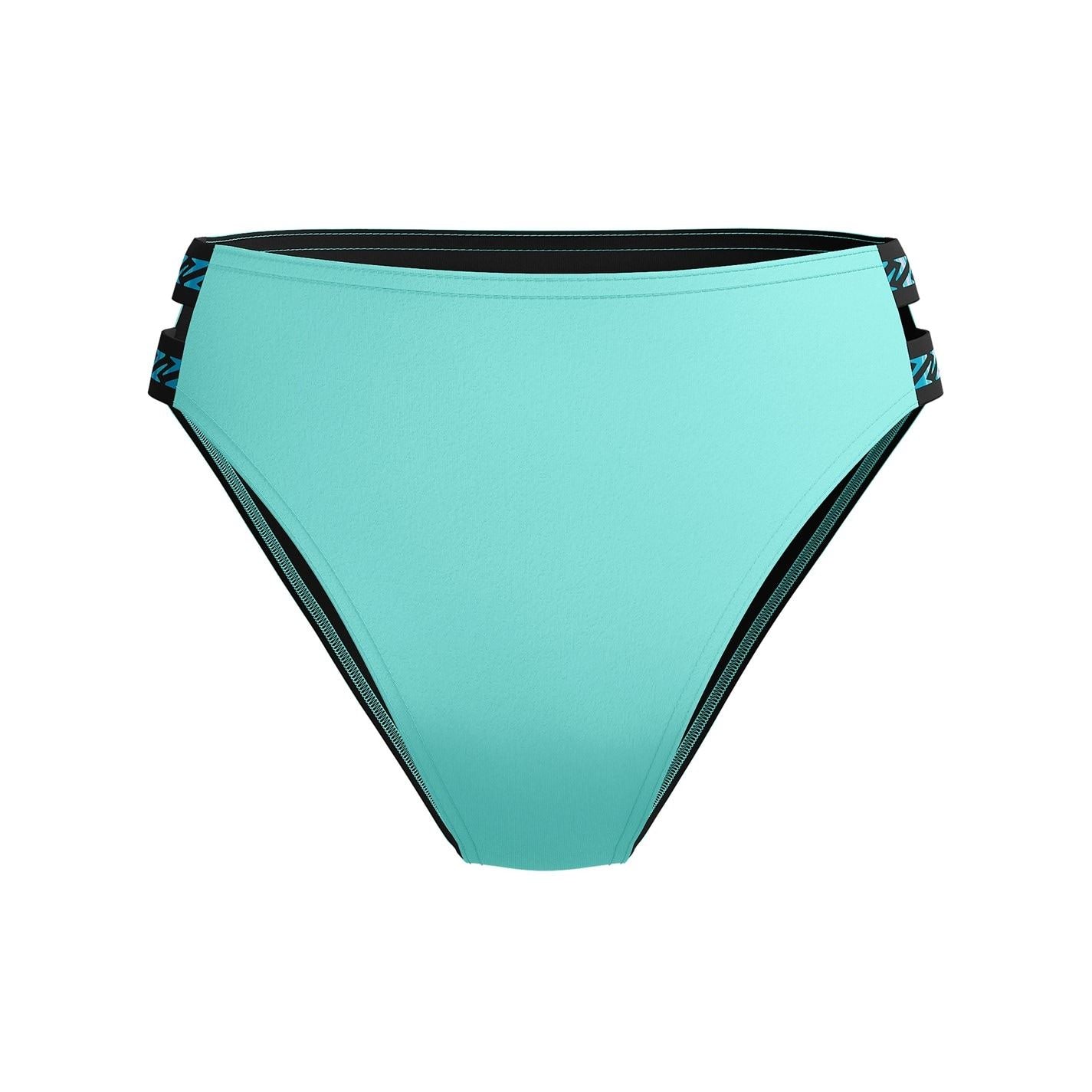 Speedo Solid Logo Elastic High Waist Bottom