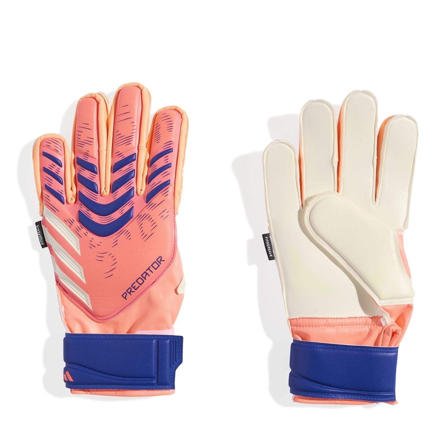 adidas Predator Match Fingersave Goalkeeper Gloves Juniors