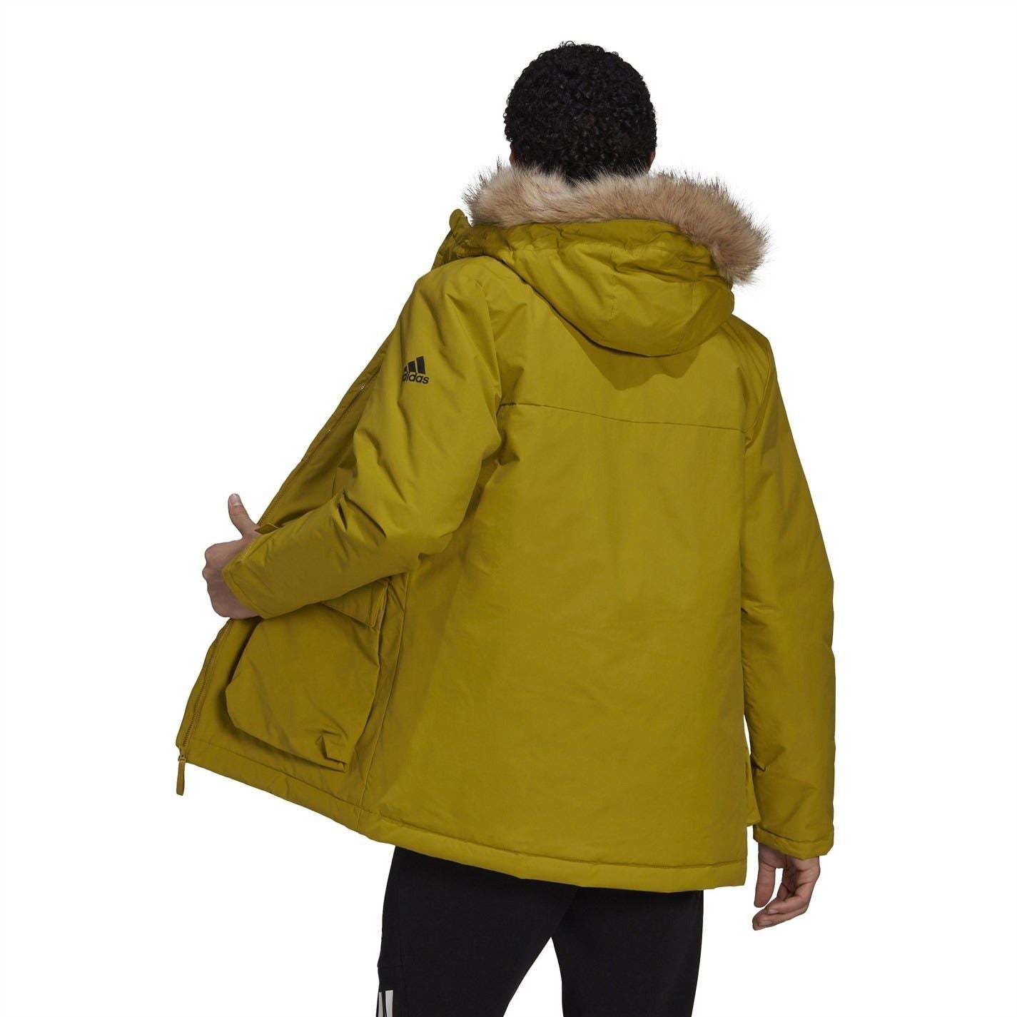 adidas Mens Utilitas Hooded Parka Jacket