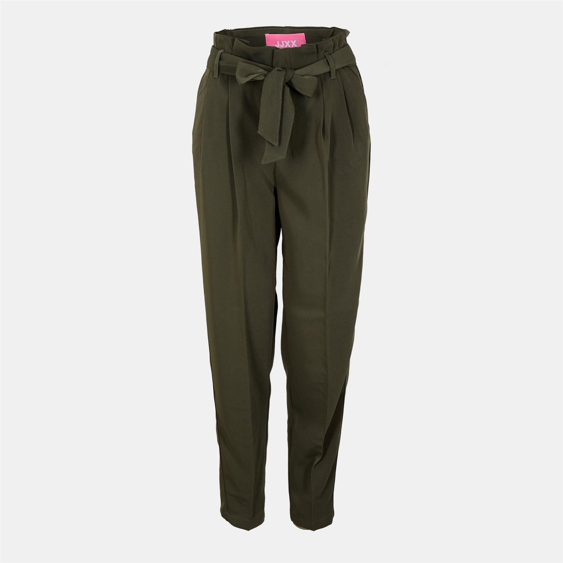 JJXX Solid Patterned Straight Trousers