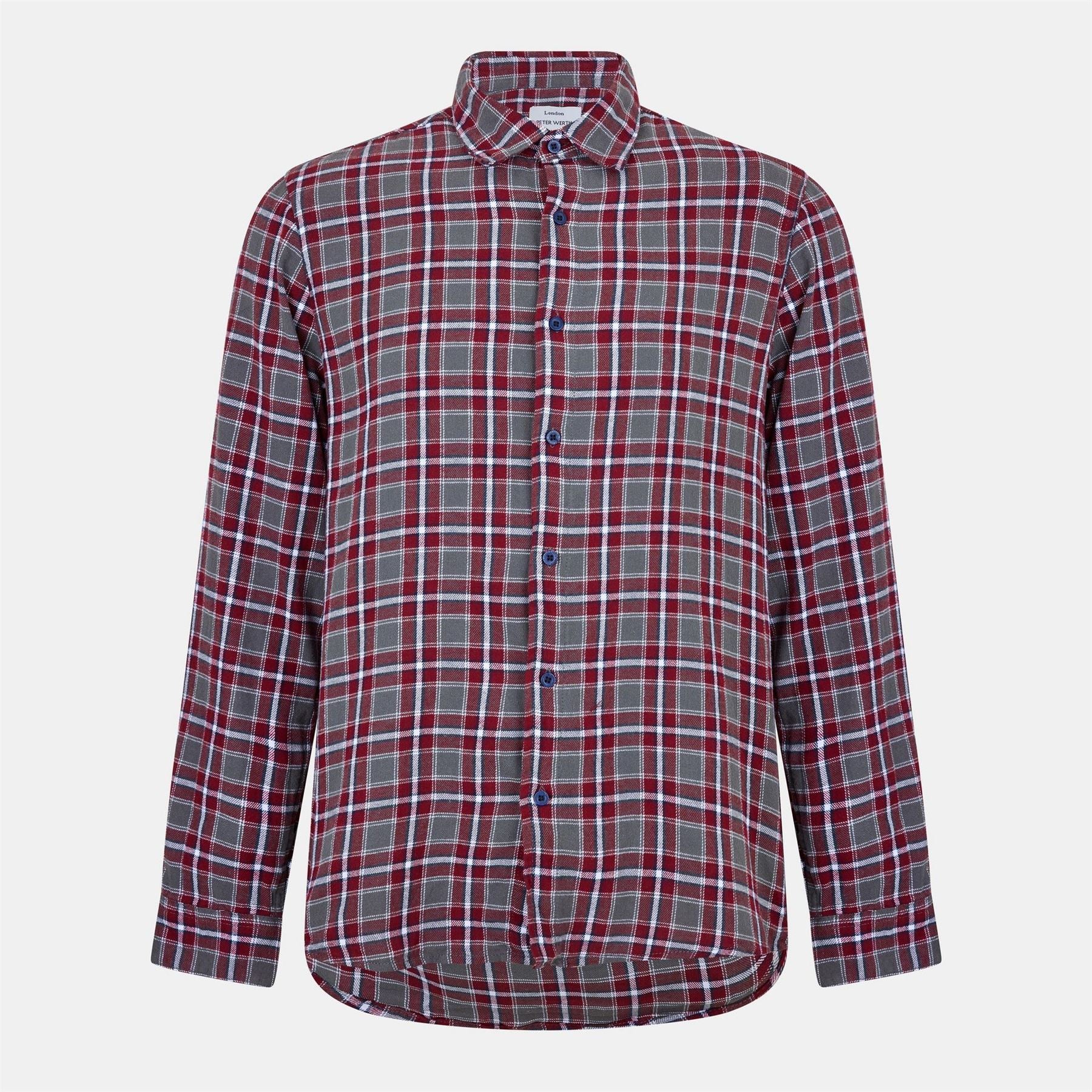 Peter Werth Enbrook Collared Long Sleeve Shirt