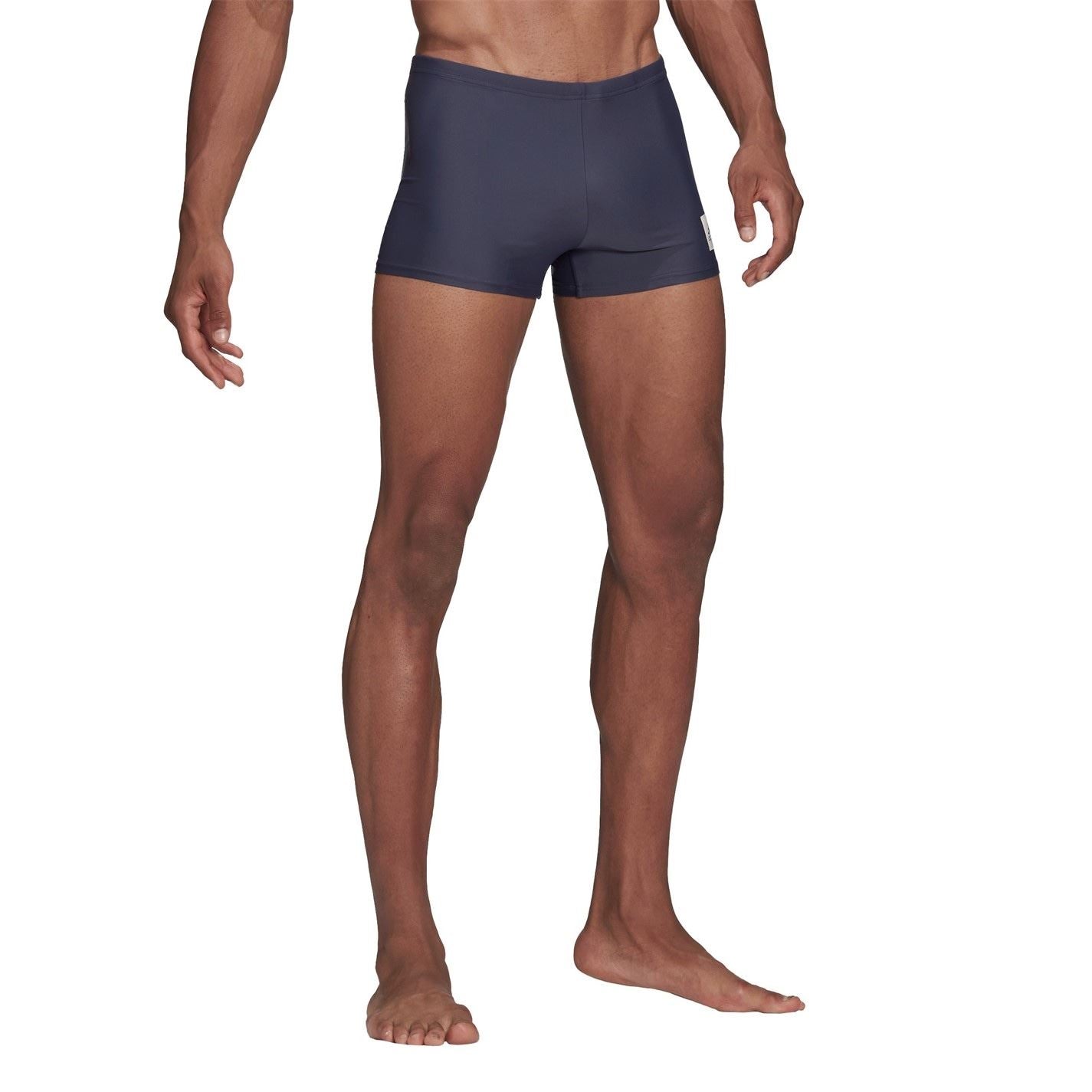 adidas Mens Solid Boxer Swim Shorts