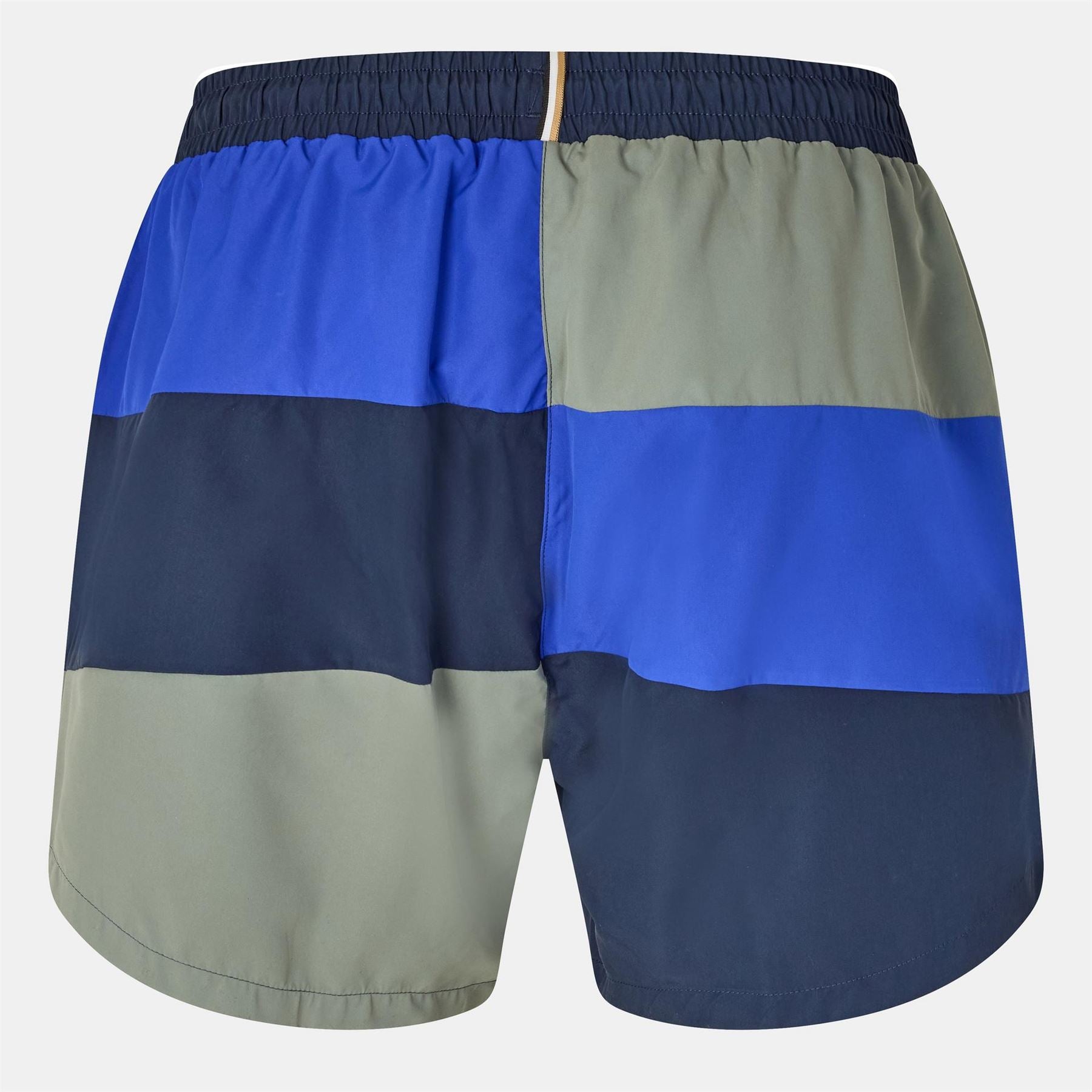 Boss Court Horizontal Stripe Swim Trunk