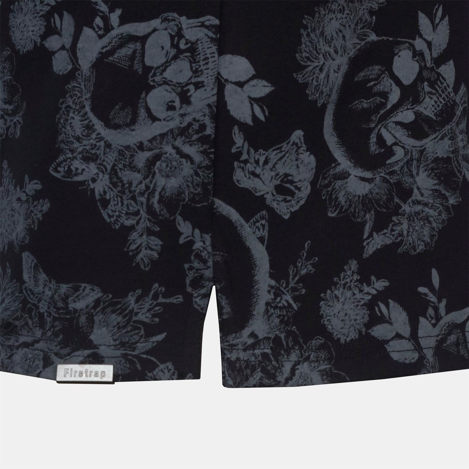 Firetrap Mens All Over Print Polo Top