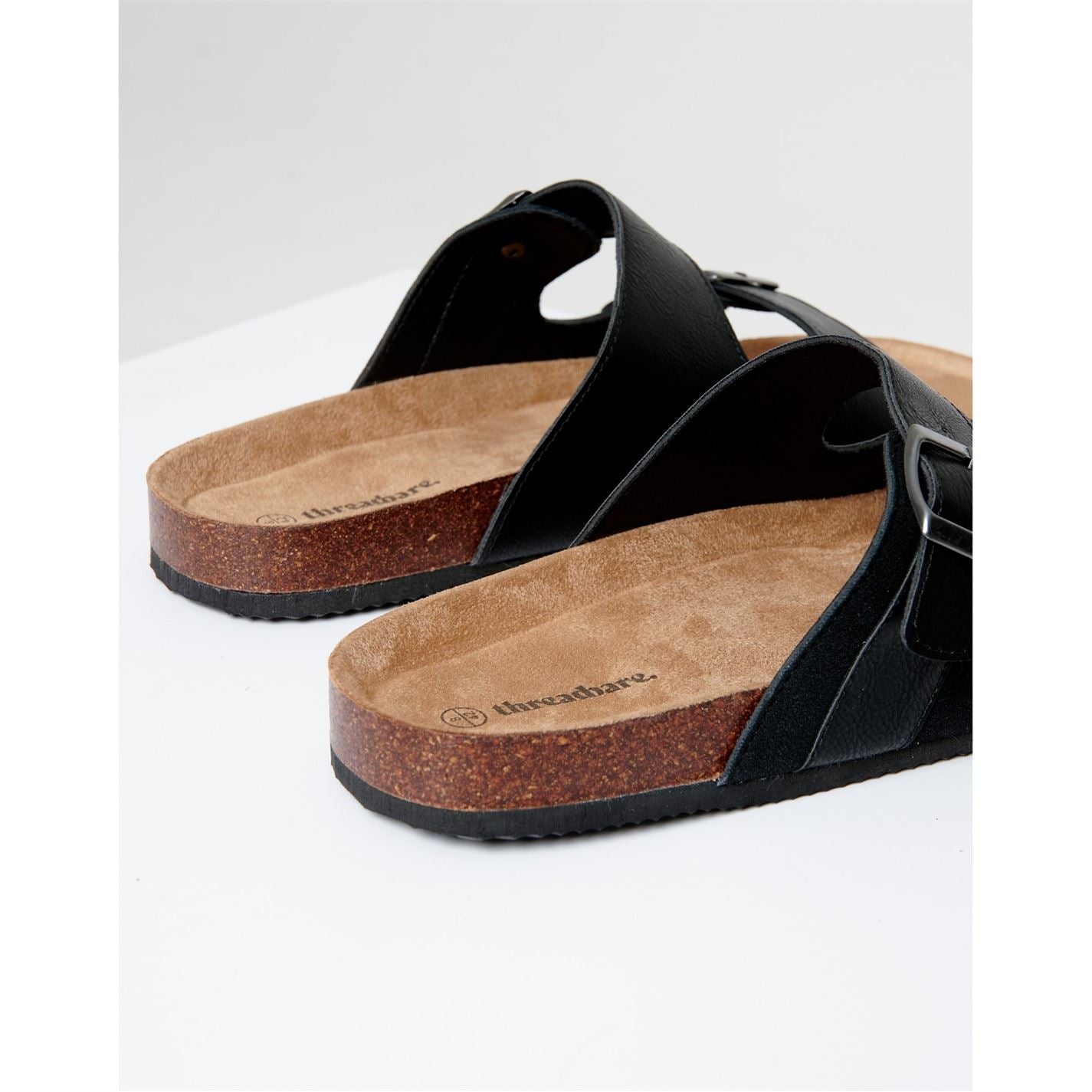 Threadbare Atticus Open Toe Slide Sandals