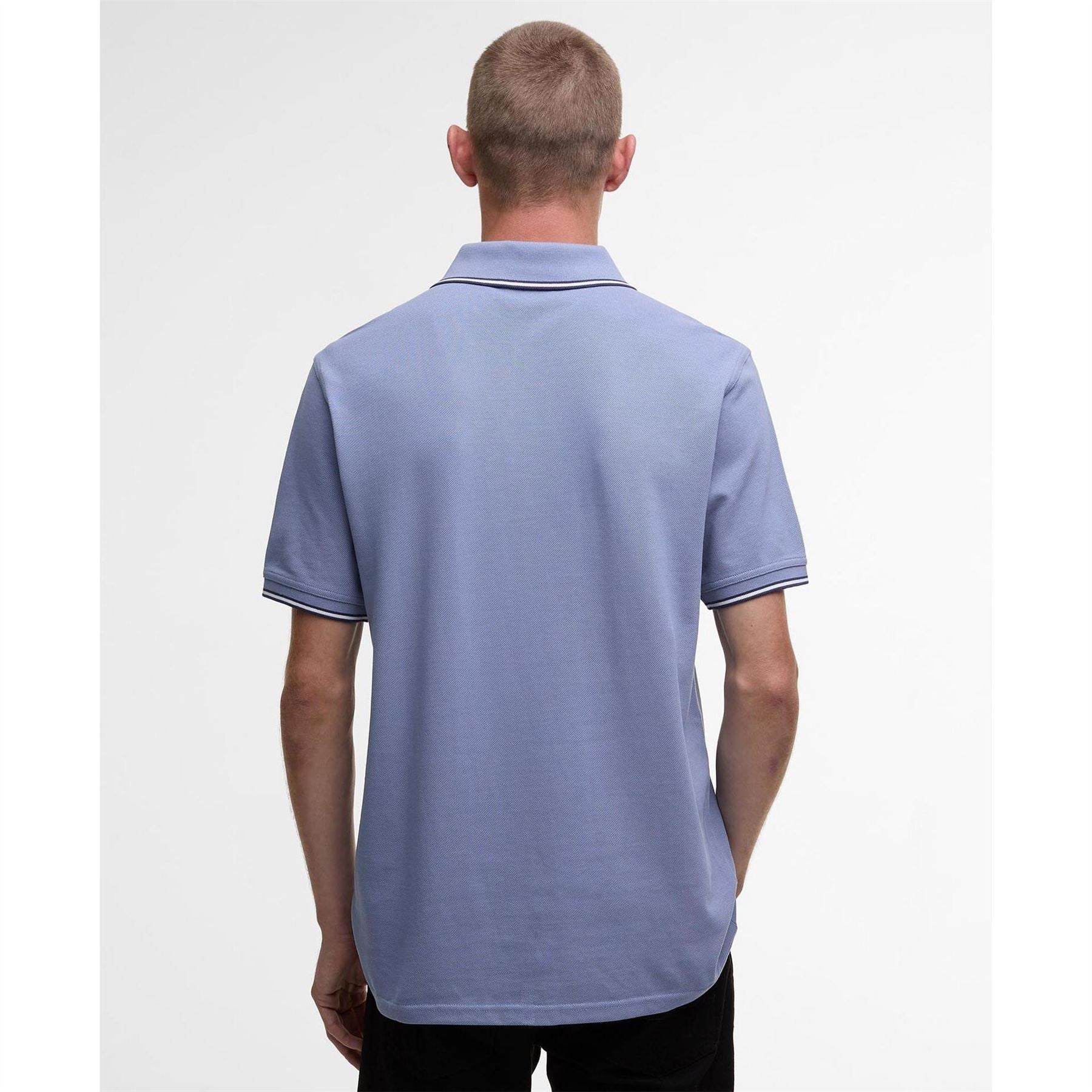 Barbour International Tipped Short Sleeve Polo Shirt
