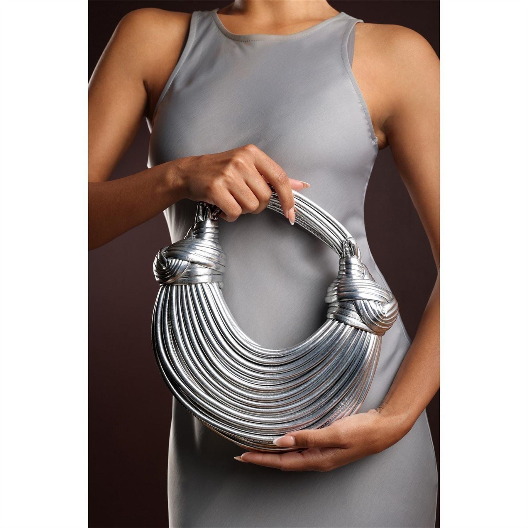Wheres That From Metallic Shoulder Bag