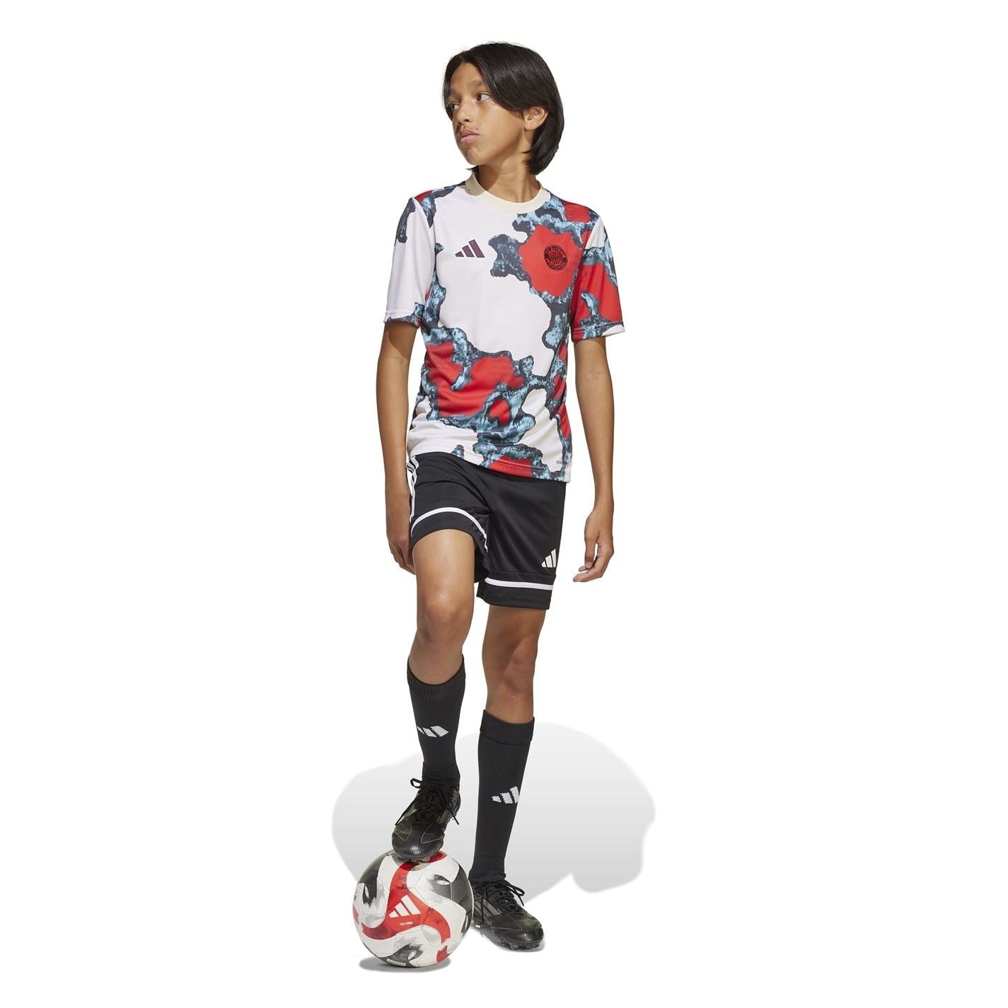 adidas Bayern Munich Prematch Shirt 2024 2025 Juniors