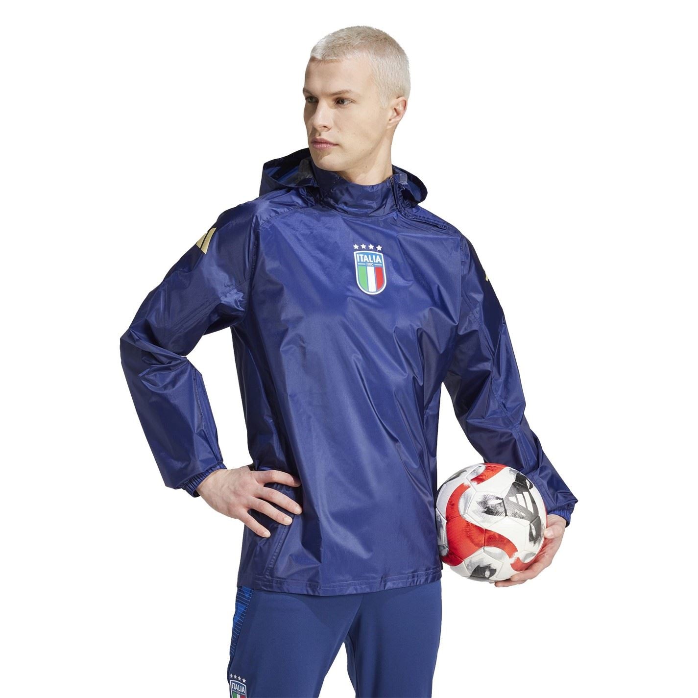 adidas Italy Tiro 24 Pro Rain Top Adults