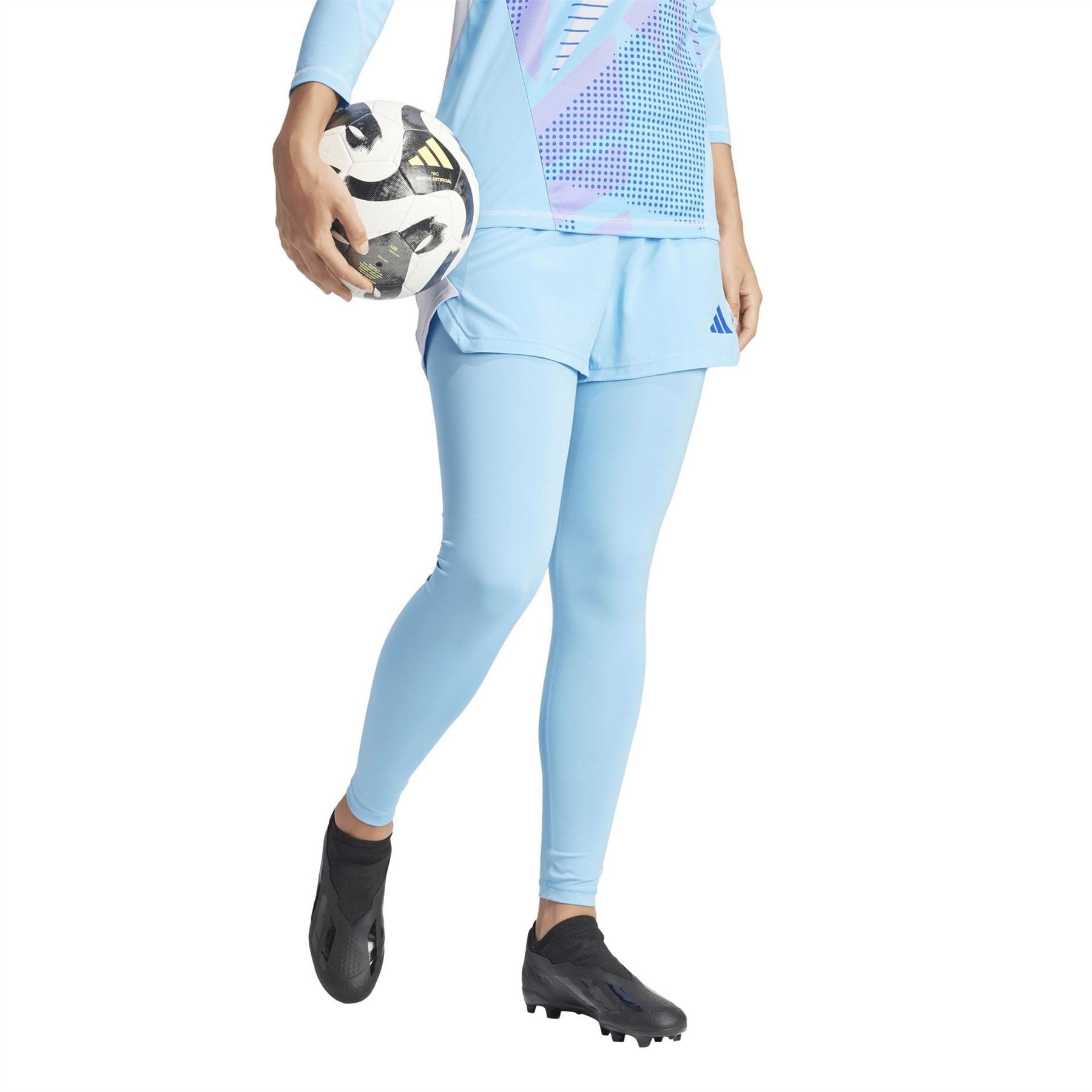 adidas T24 Three Bar Logo Solid Patterned Leggings