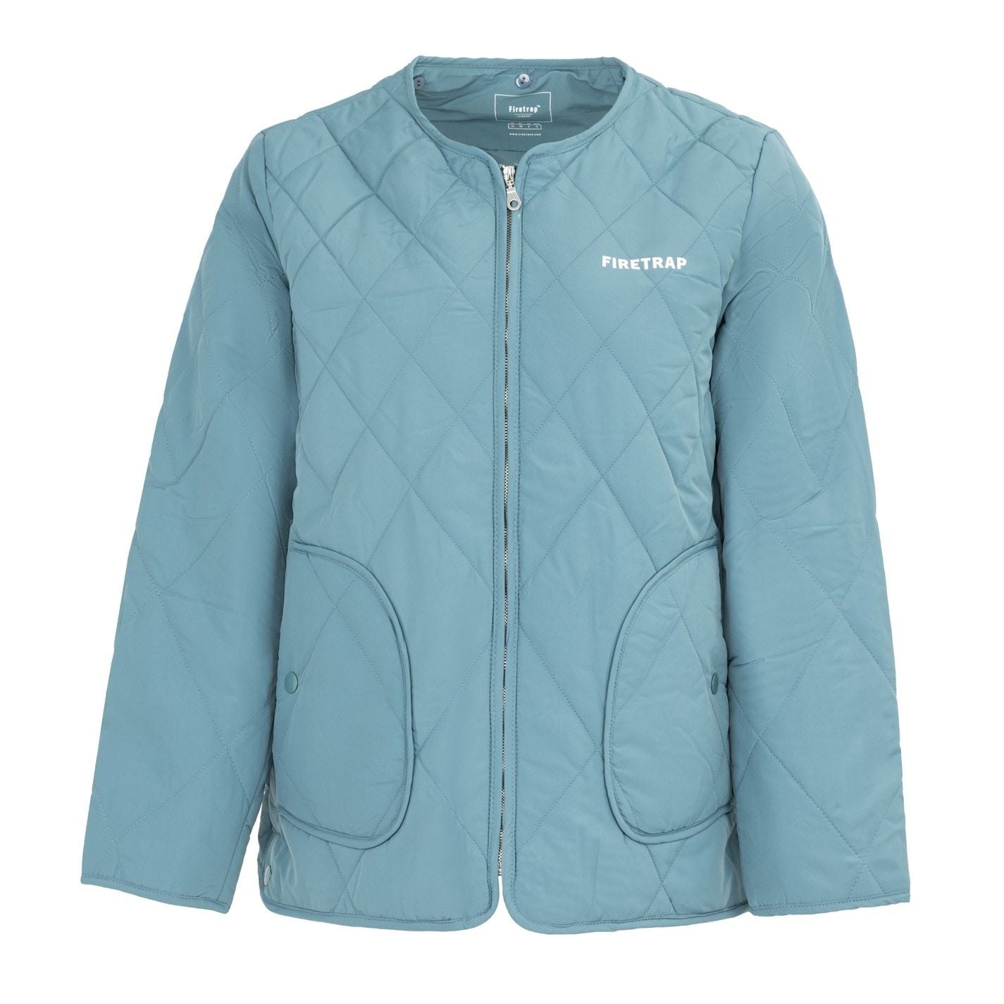 Firetrap Long Sleeve Hip Length Quilted Jacket