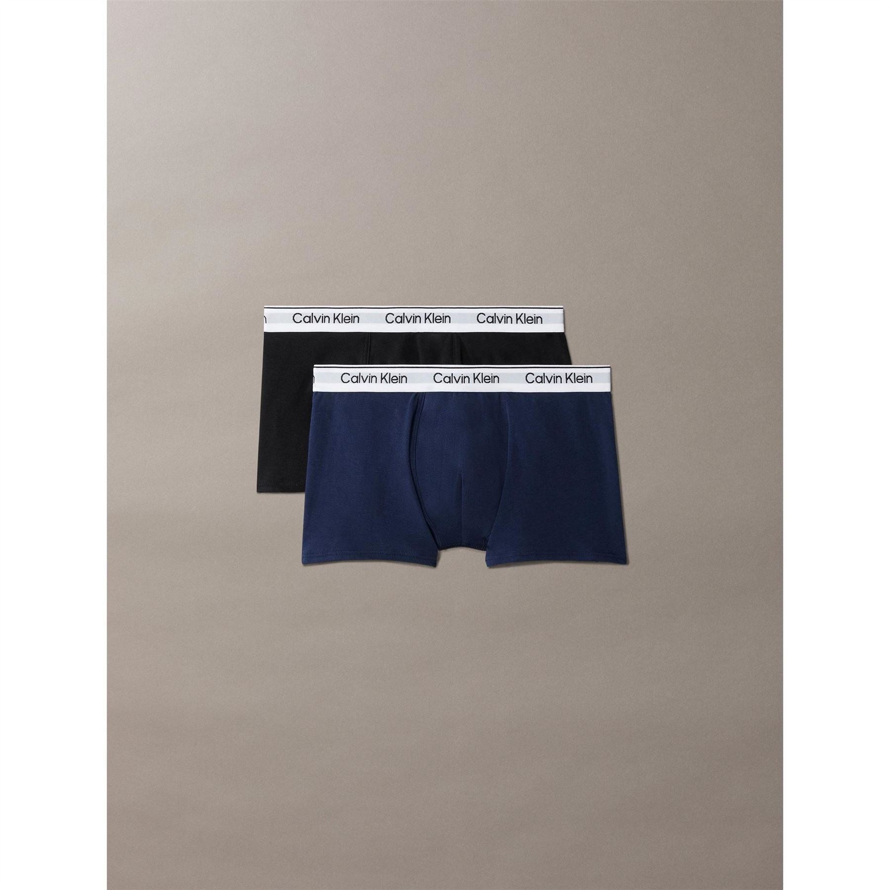Calvin Klein 2 Pack Plain Design Trunck