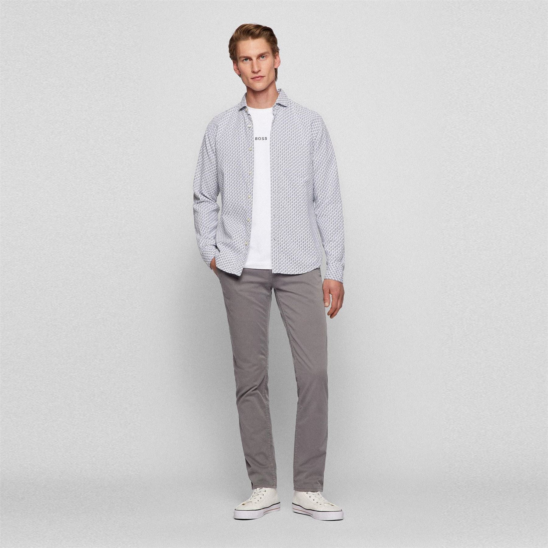 Boss Hbo Chino Slim Trousers, Slim Fit
