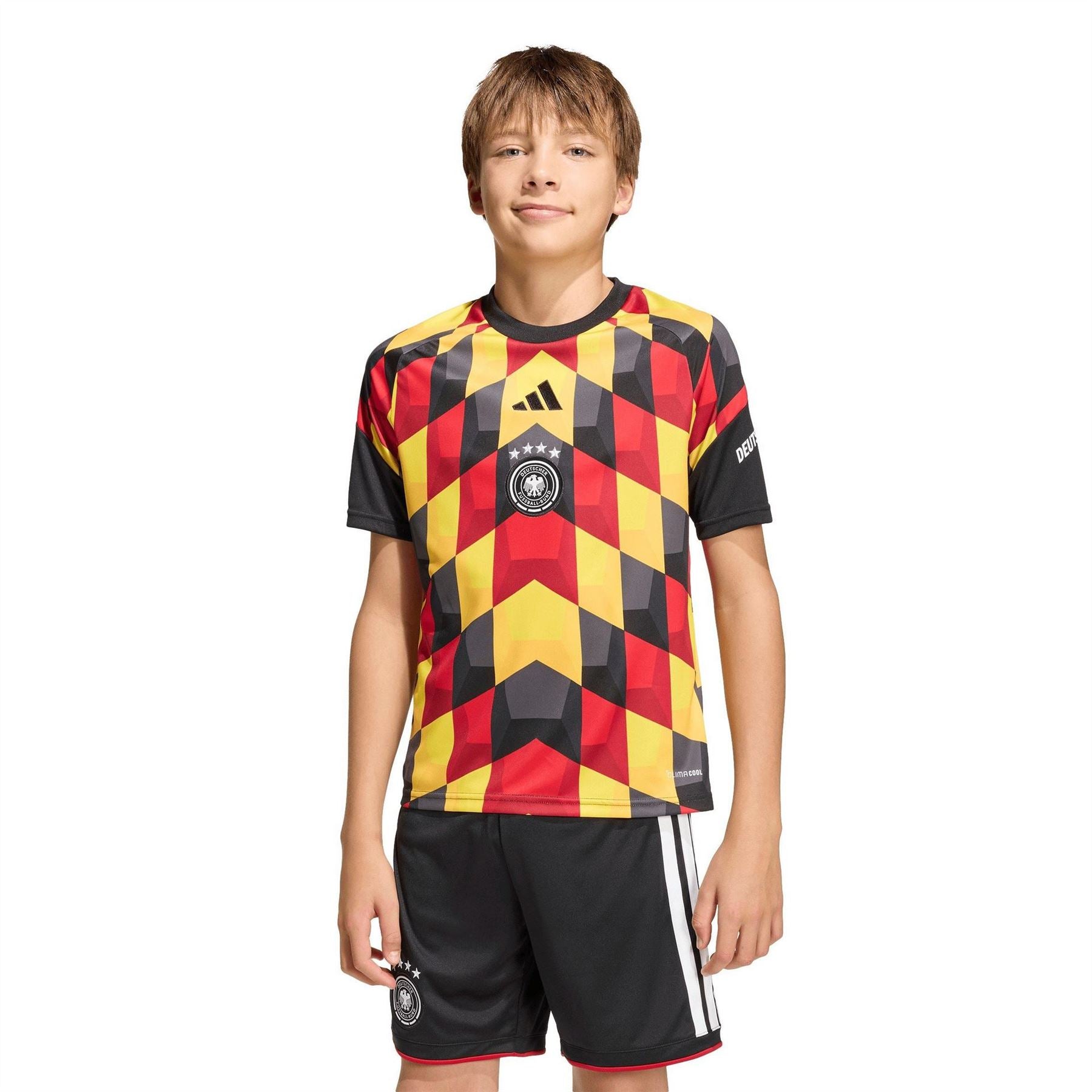 adidas Germany 2026 Pre Match Short Sleeve T-Shirt