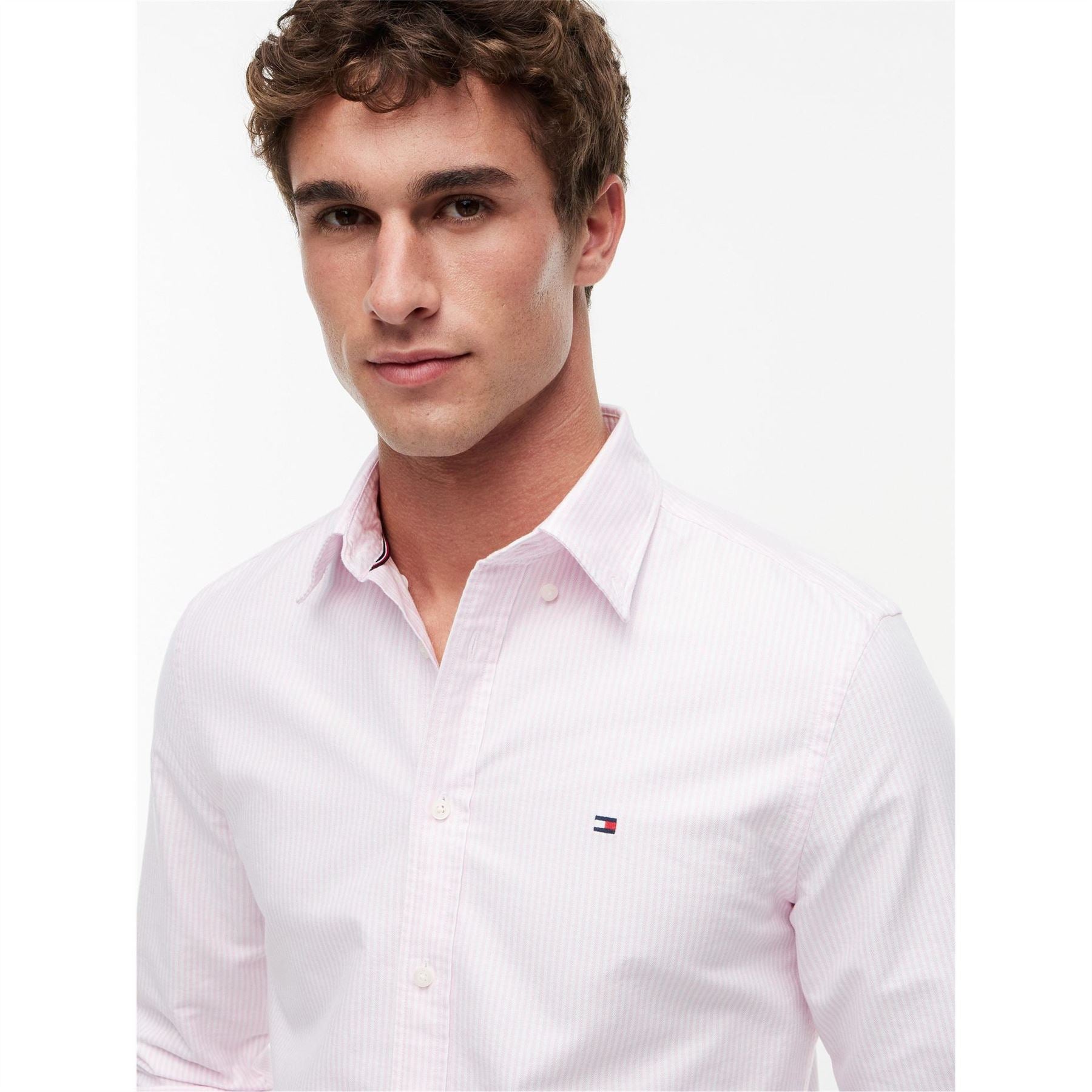 Tommy Hilfiger 1985 Flex Oxford Stripe  Shirt