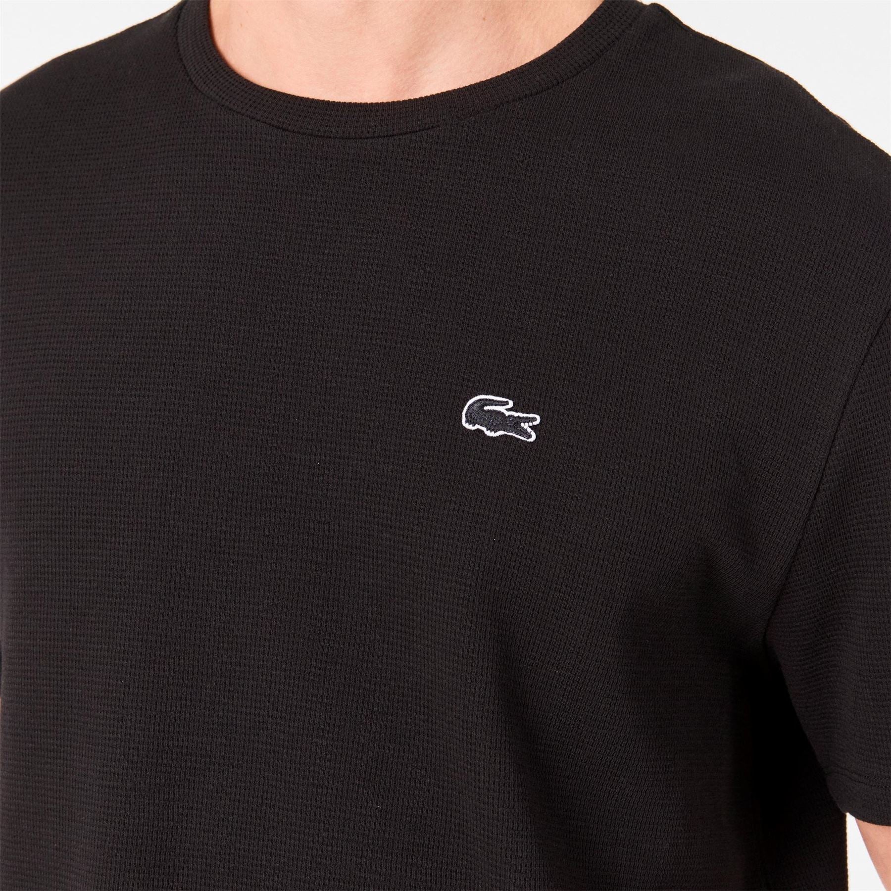 Lacoste Waffle Short Sleeve Pyjama Top