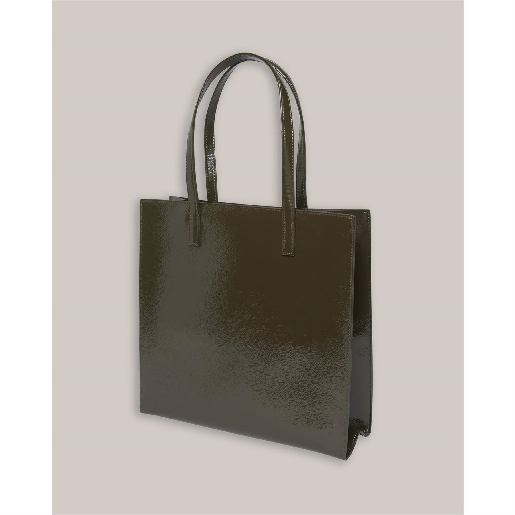 Ted Baker Crinkle Icon Leather Tote Bag