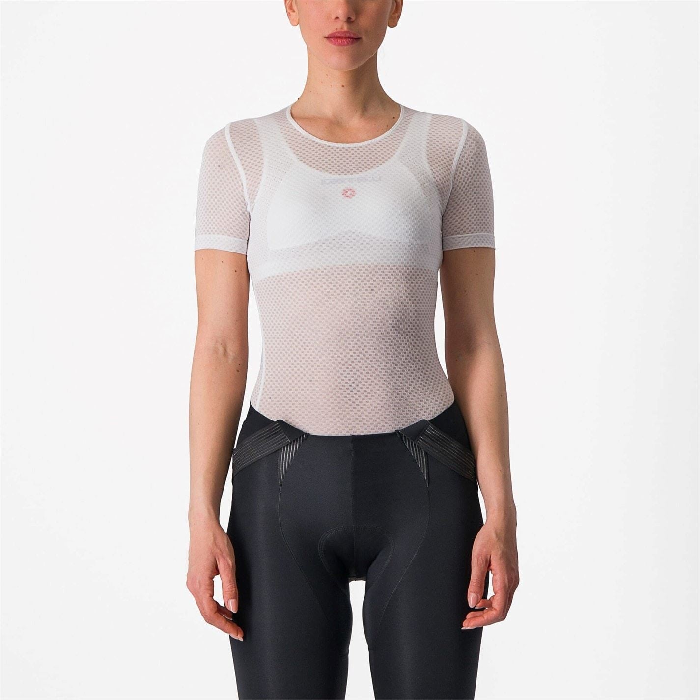 Castelli Slim Fit Crew Neck Mesh T-Shirt