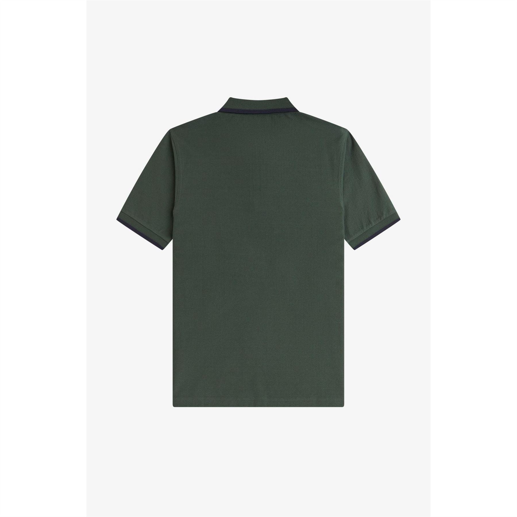 Fred Perry Crepe Zipped Short Sleeve Polo Shirt