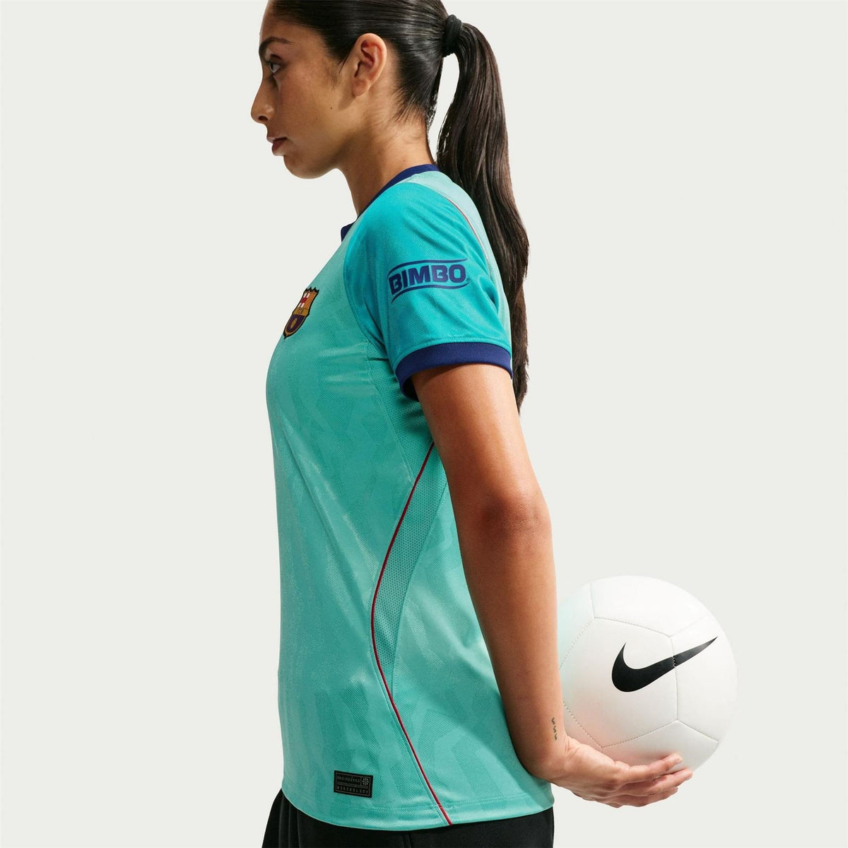 Nike Barcelona Third 2024 2025 Dri Fit Short Sleeve Shirt