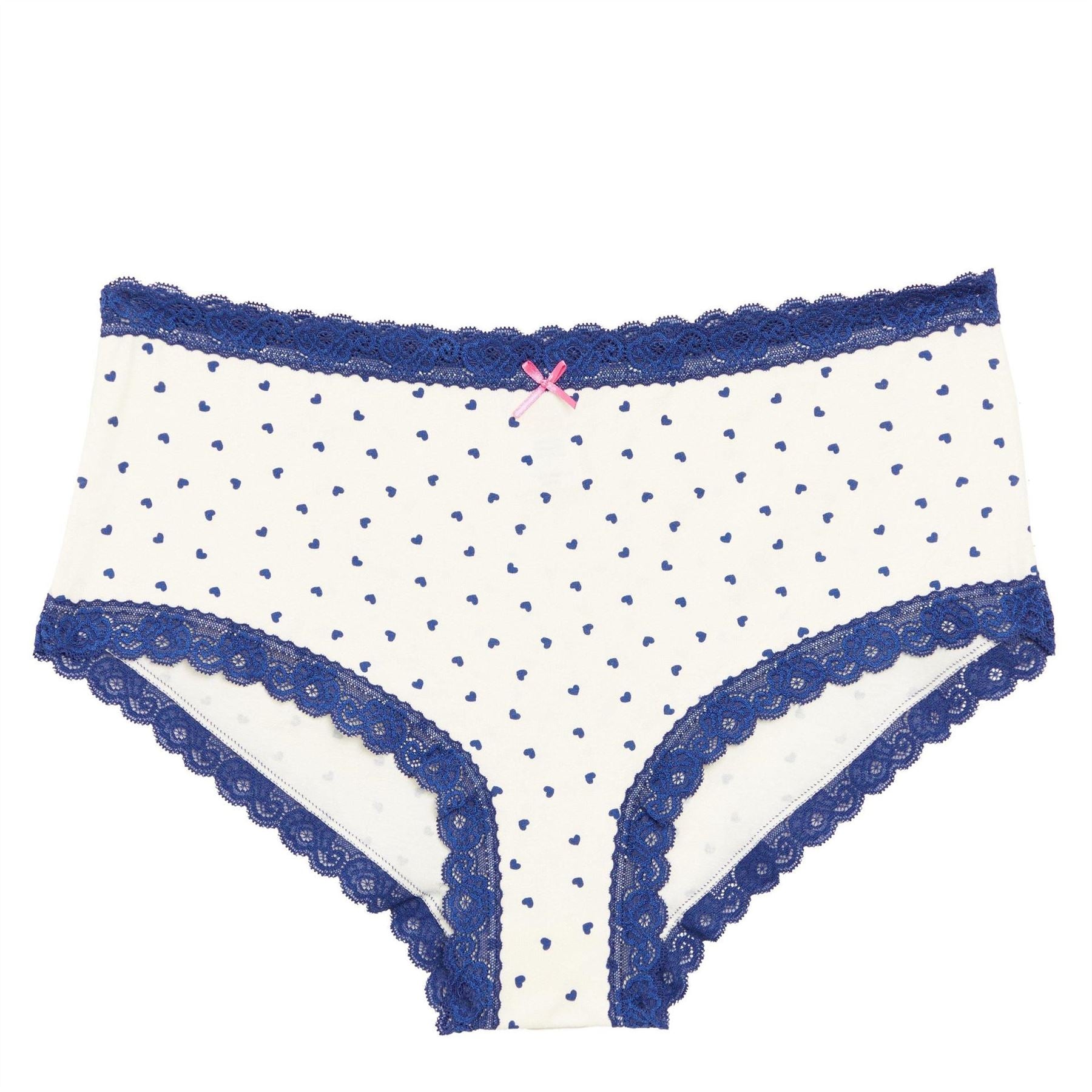 Be You Lace Detail 5 Pack Shortie Briefs