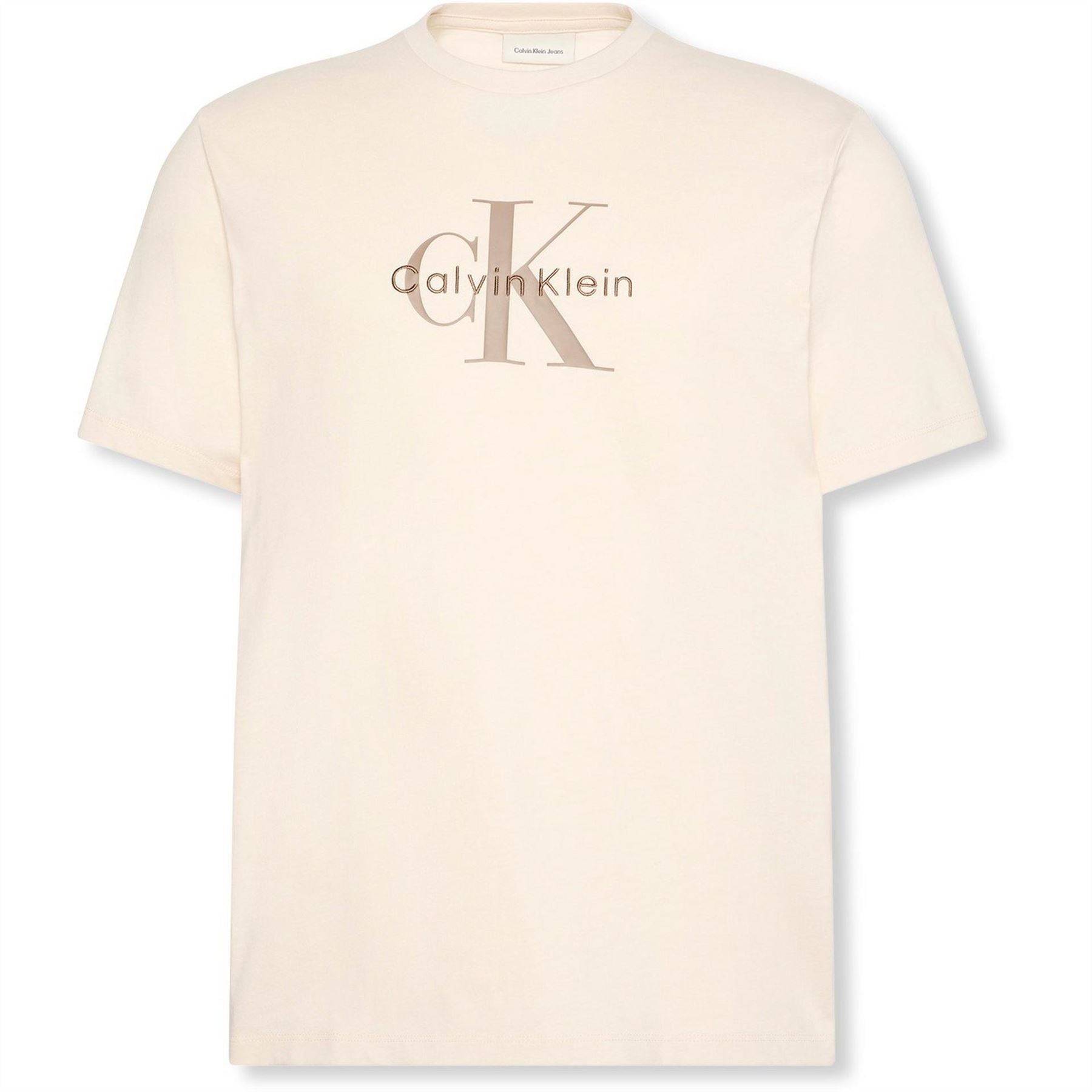 Calvin Klein Jeans Monogram Crew Neck Short Sleeve T-Shirt