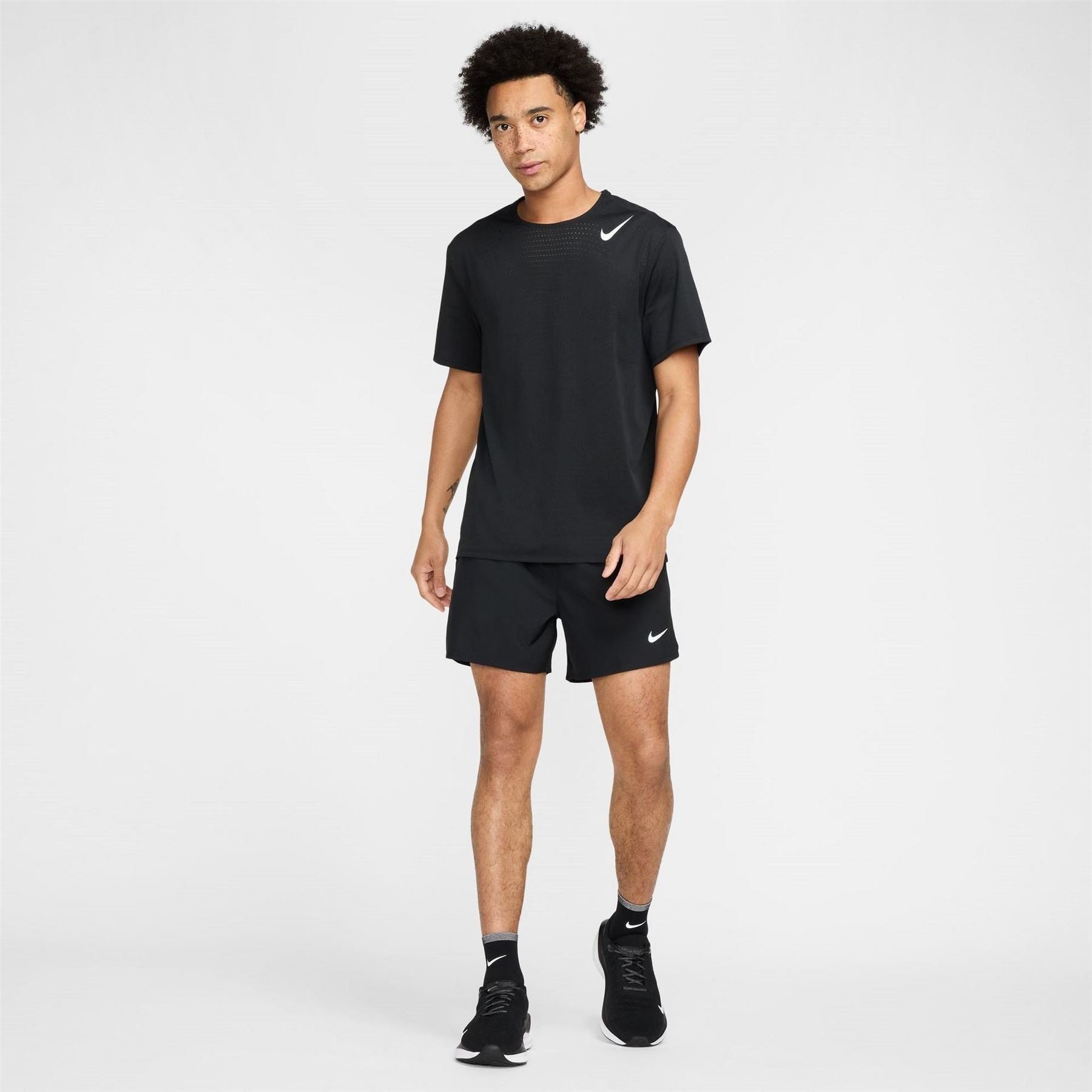 Nike Aero Crew Neck Short Sleeve Jersey T-Shirt