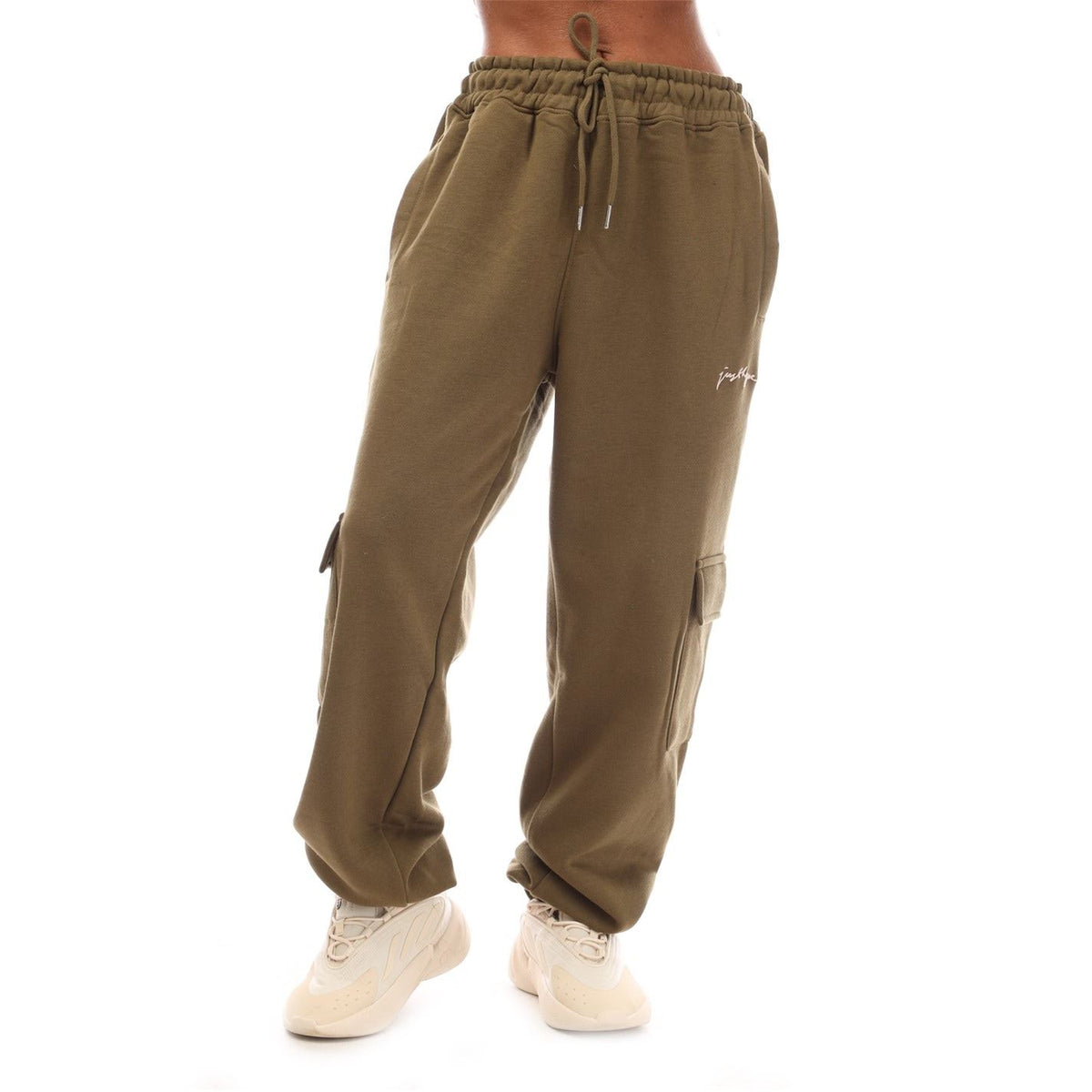 Hype Solid Patterned Cargo Combat Joggers
