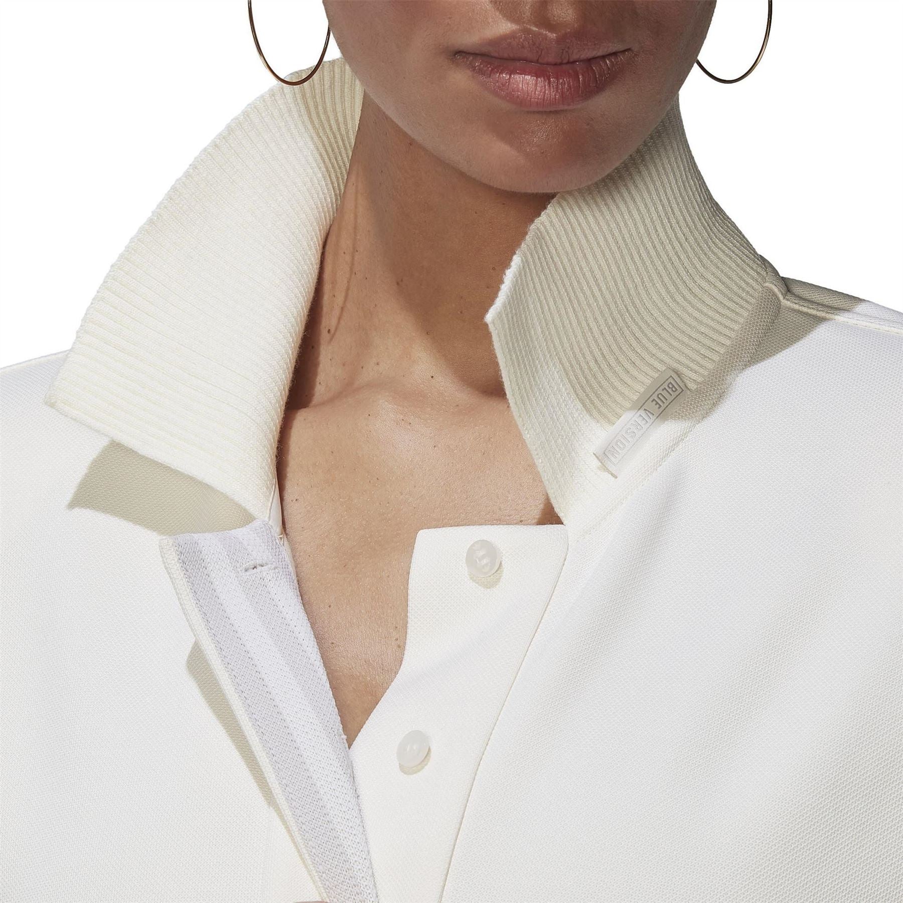 adidas Originals Collared Neck Mini Shirtdress