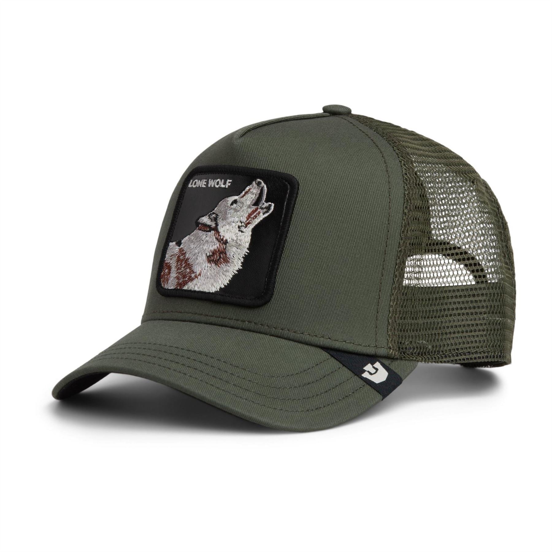 Goorin Bros Adjustable Trucker Cap with Pre-Curved Brim