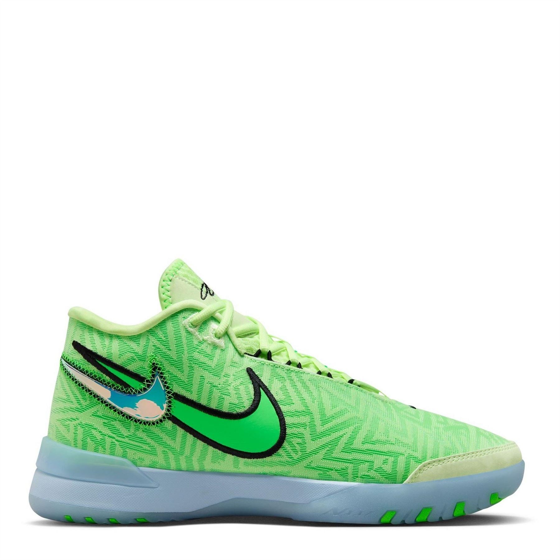Nike Lbj Nxt Gen Mid Top Lace-Up Sneakers