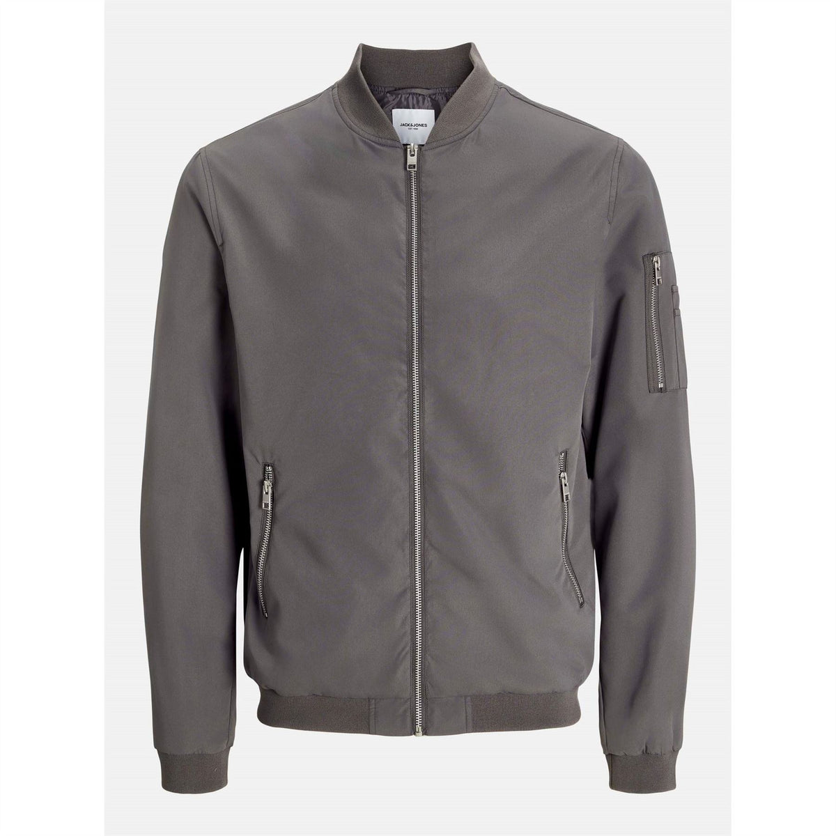 Jack and Jones  Rush Water Resistant Long Sleeve Bomber Jacket