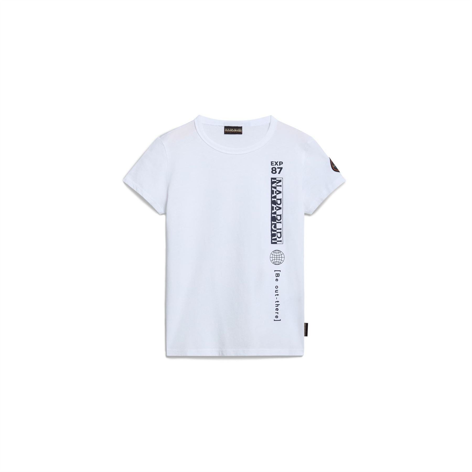 Napapijri Hudson Text Graphic Crew Neck T-Shirt