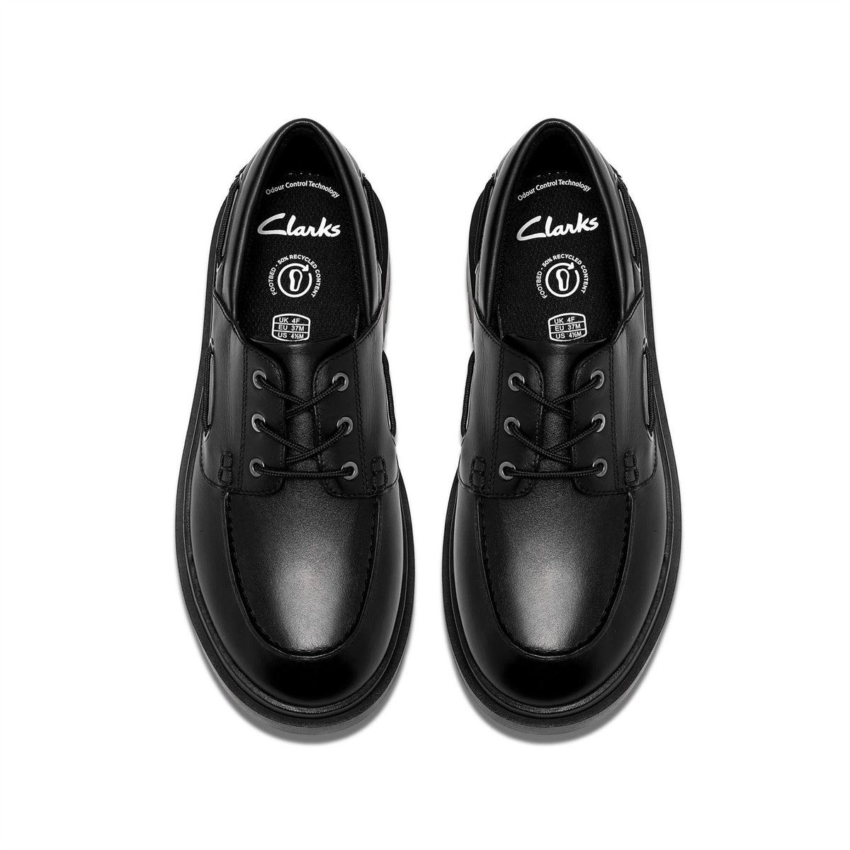 Clarks Derry Leather Boat Shoes
