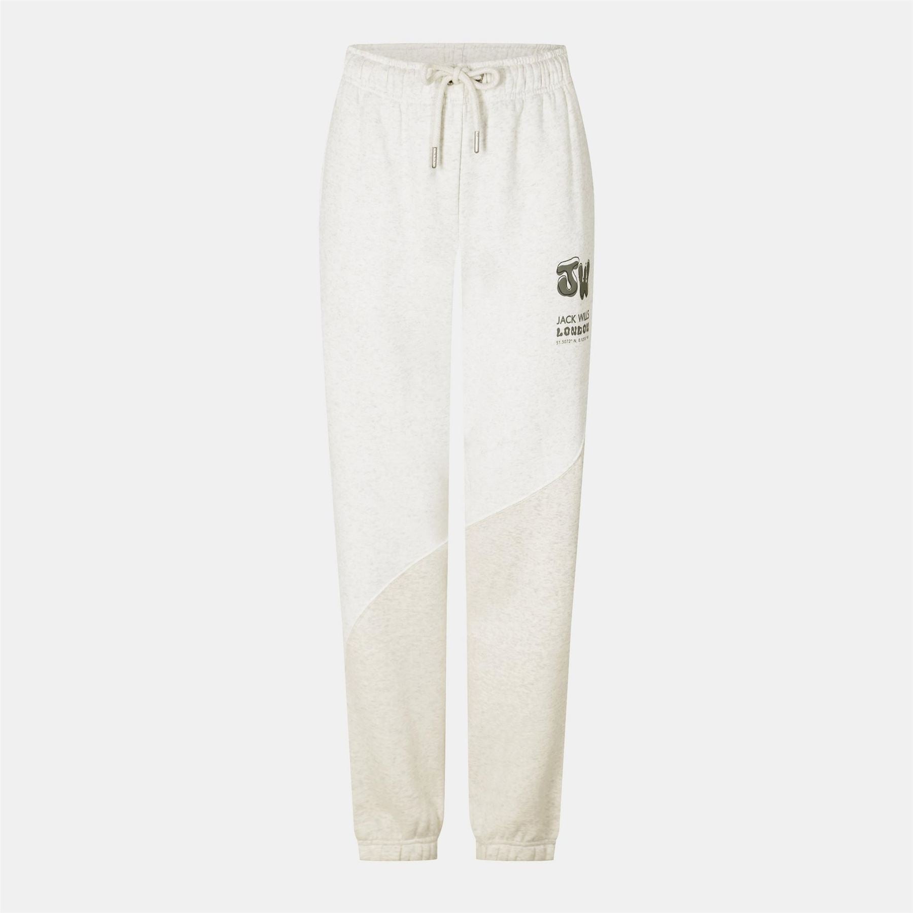 Jack Wills Jw Splice Closed Hem Fleece Joggers